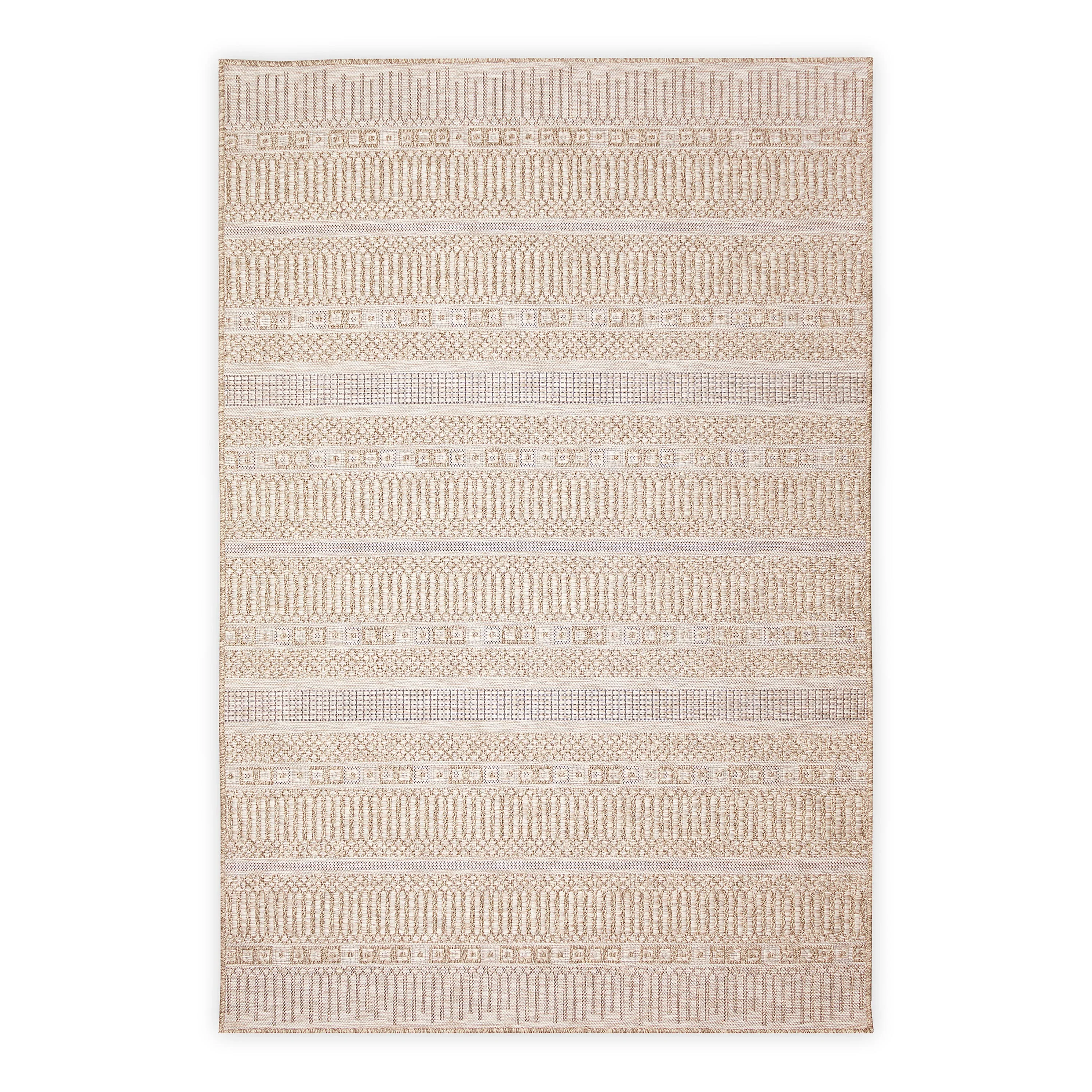 Indoor/Outdoor Beachcomber Striped Rug, 7'10" x 9'10" - Image 5