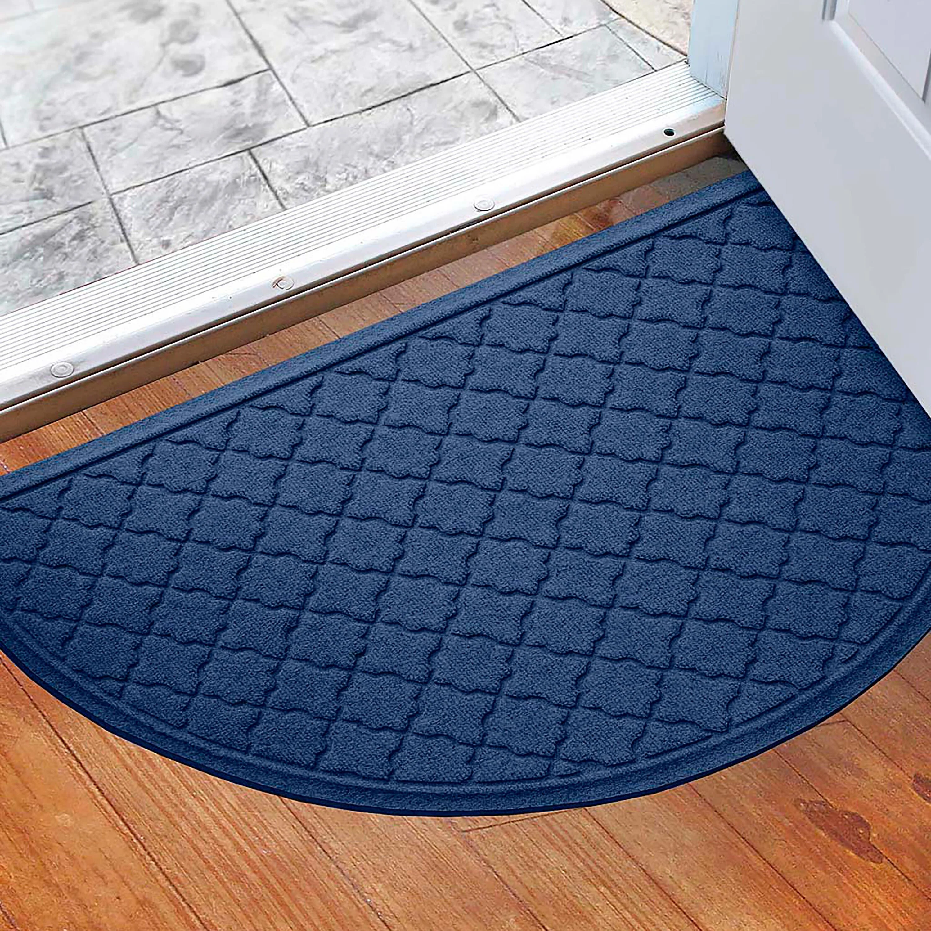WaterHog® Cordova 24"x39" Half Round Indoor Outdoor Doormat - Image 8