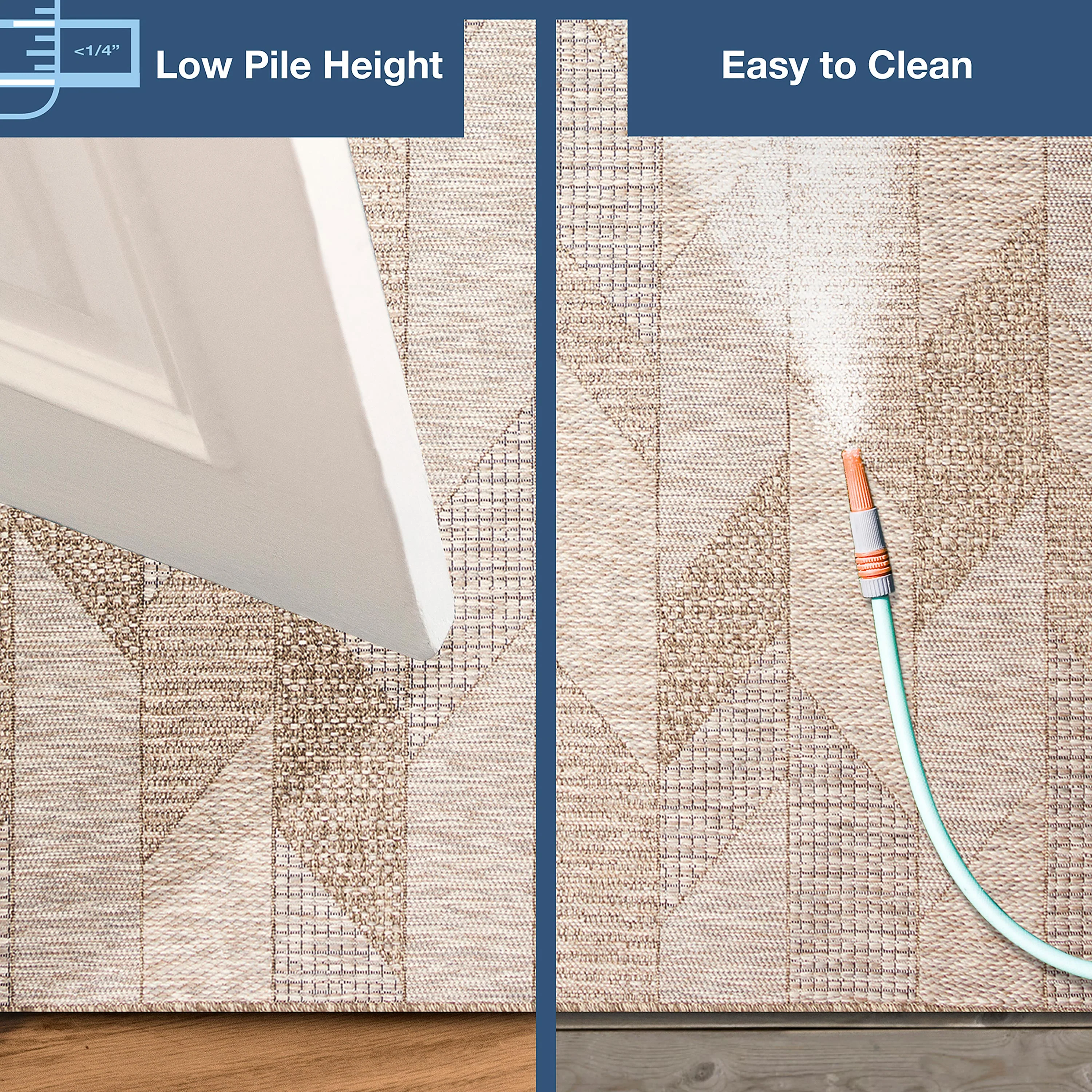 Beachcomber Angles Indoor/Outdoor Rug - Image 6