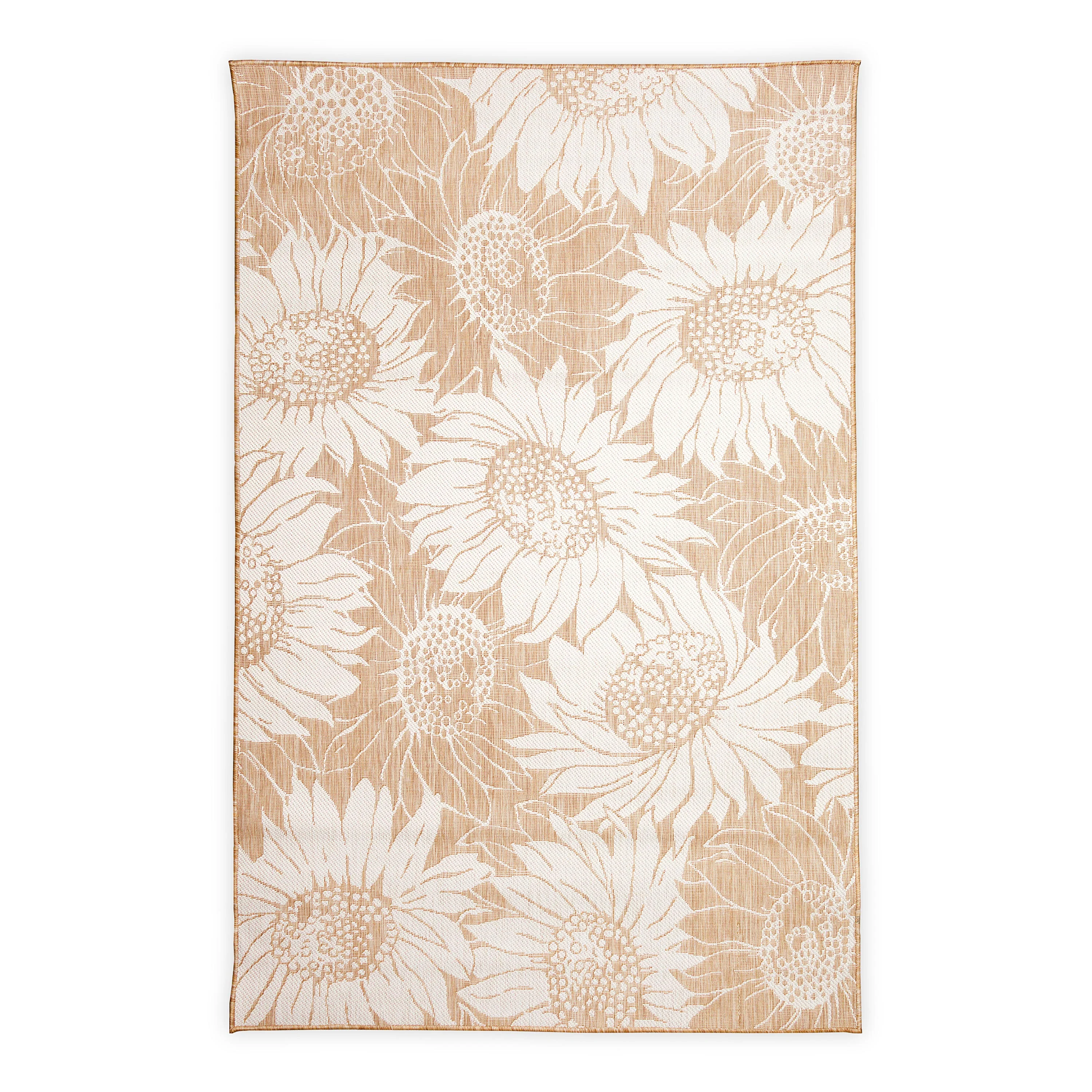 Indoor/Outdoor Sunflower Rug, 7'10" x 9'10" - Image 7