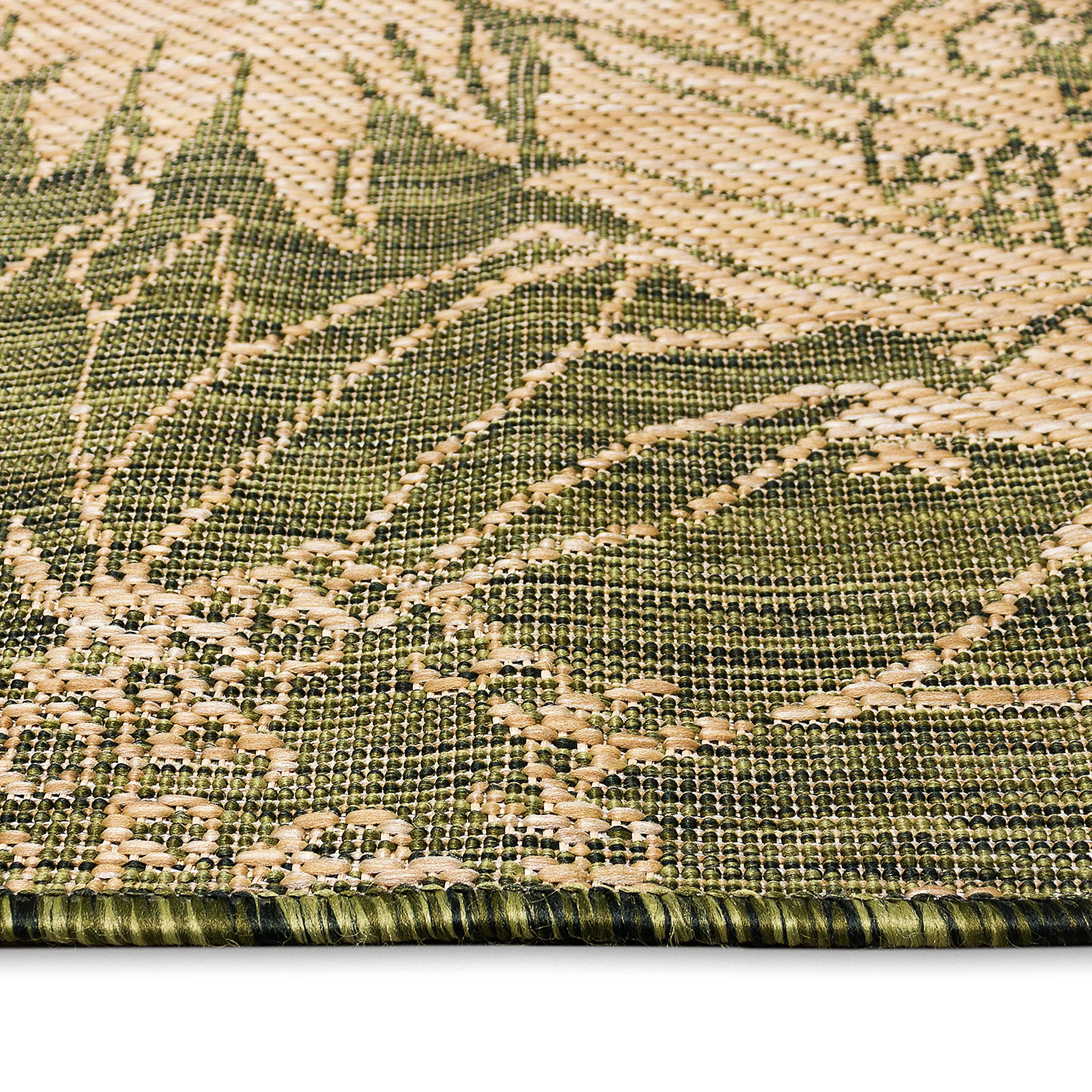 Indoor/Outdoor Sunflower Rug, 23" x 7'6" Runner - Image 5