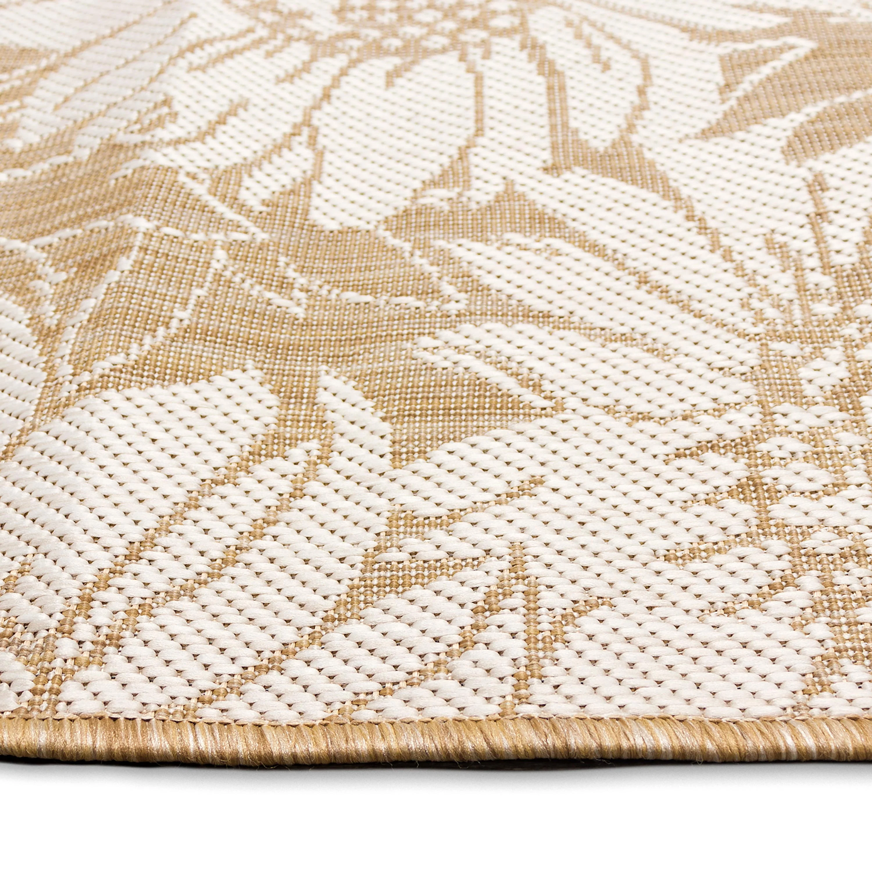 Indoor/Outdoor Sunflower Rug, 23" x 7'6" Runner - Image 6