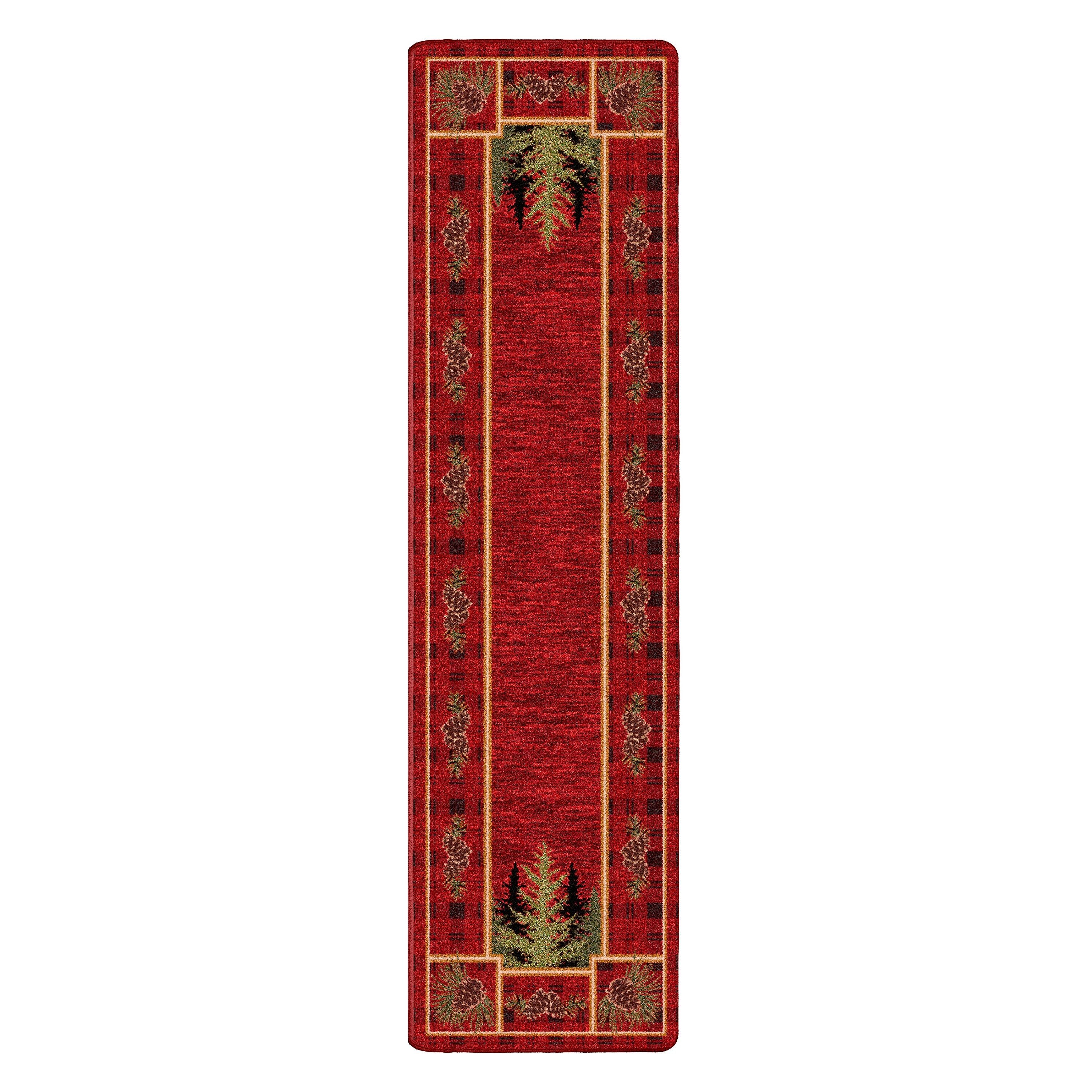 Pine Cone Valley Plaid Rug - Image 8