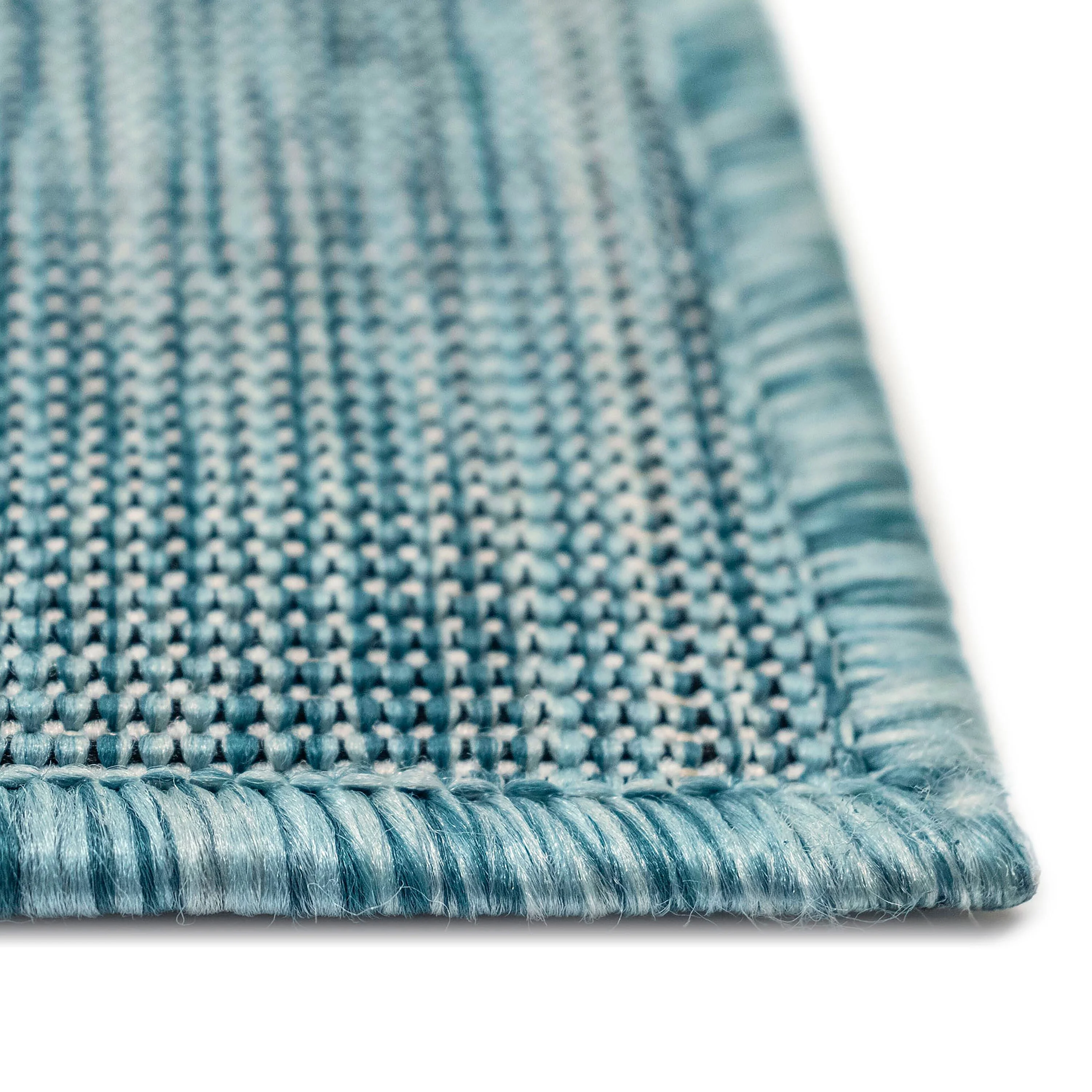 Indoor/Outdoor Textured Sea Turtles Polypropylene Runner, 23" x 7'6" - Image 5