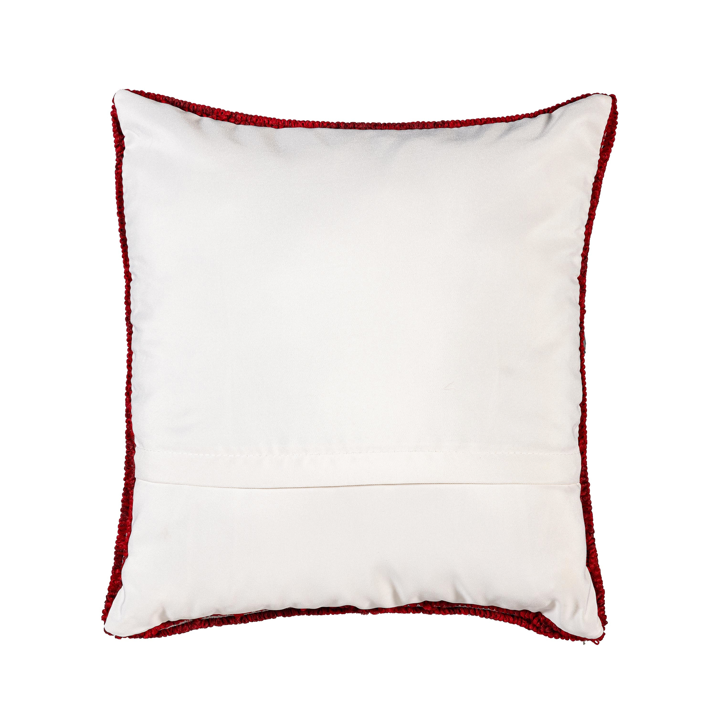 Indoor/Outdoor Hooked Cardinal Throw Pillow - Image 3