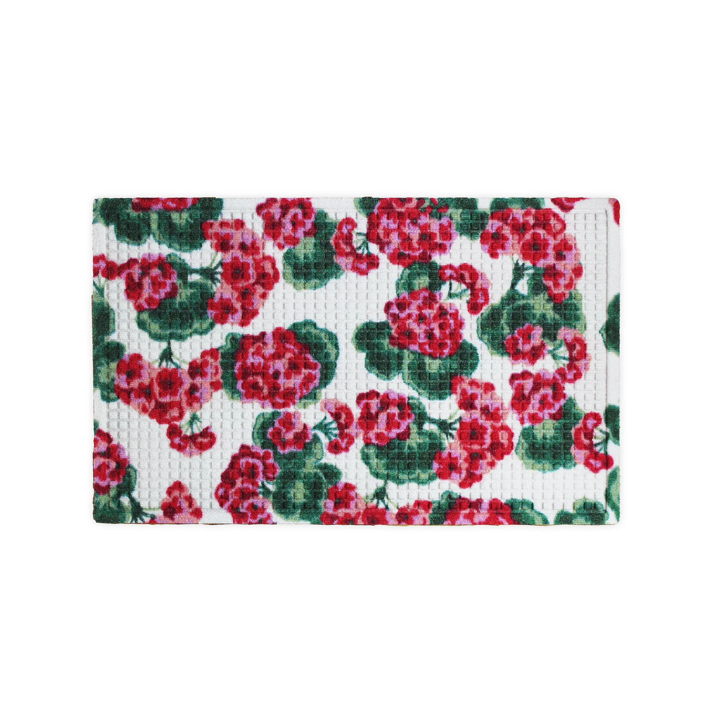 WaterHog® Printed Doormat, Country Geranium Pattern - Image 2