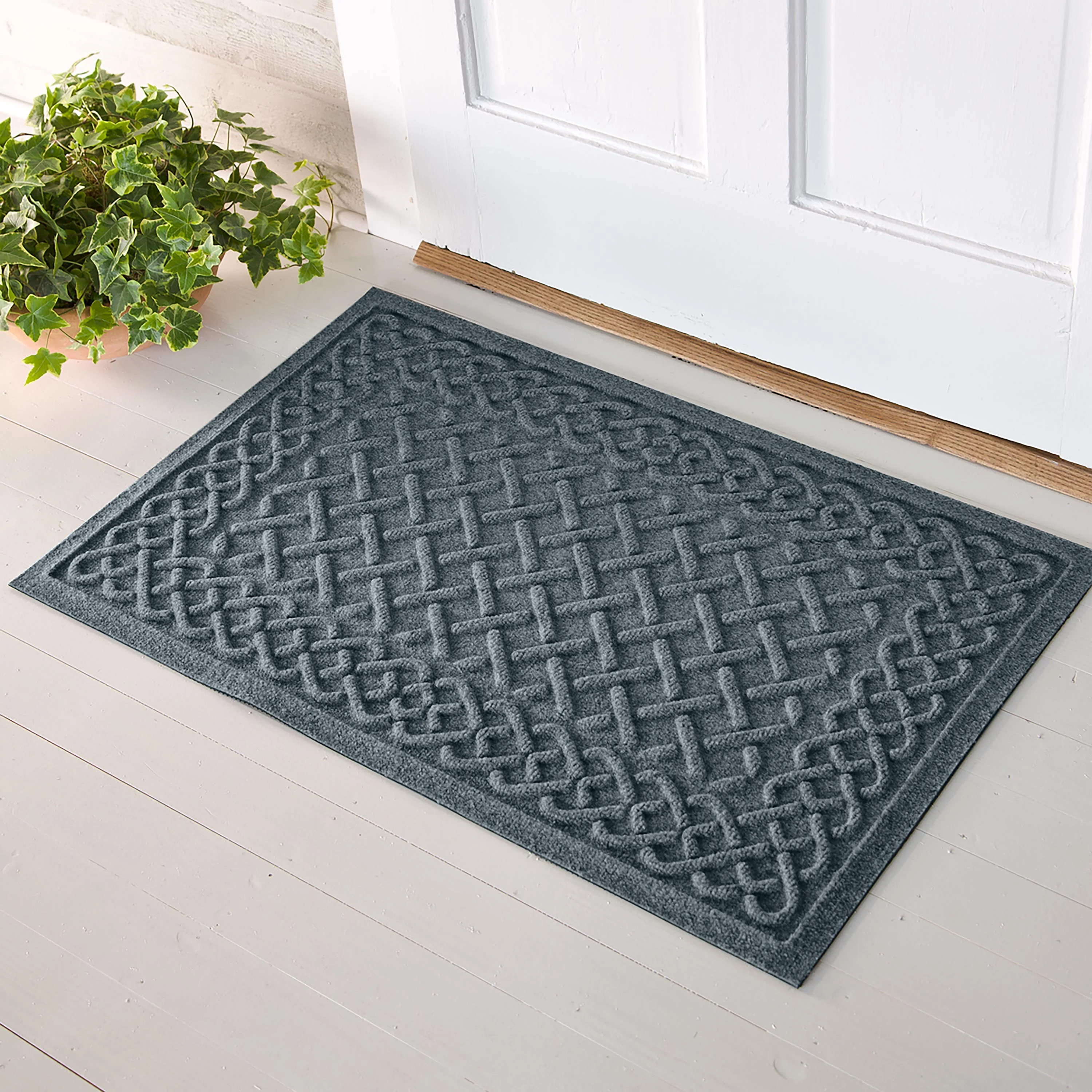 WaterHog® Cable Weave Doormat, 20" x 30" - Image 2