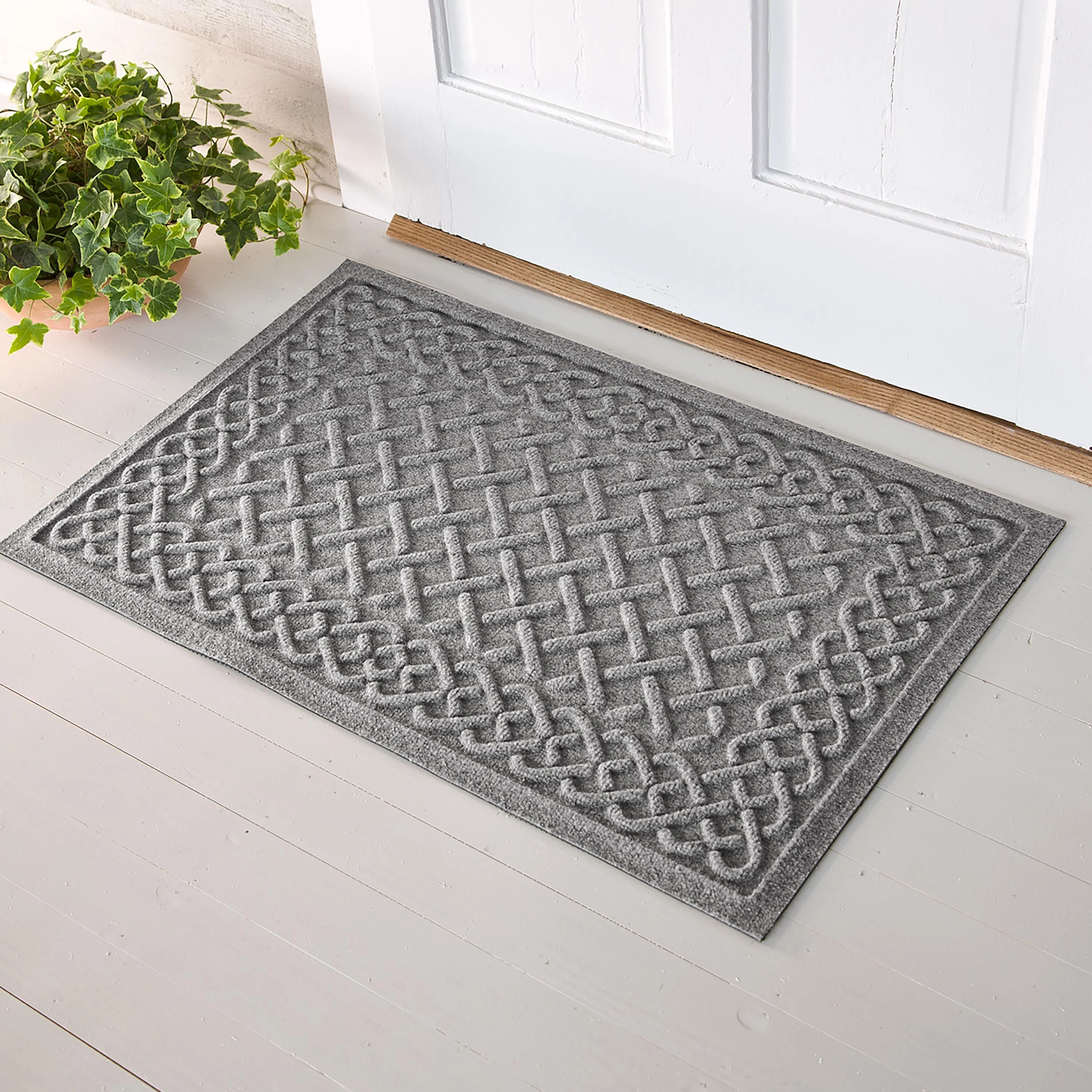 WaterHog® Cable Weave Doormat, 3' x 5' - Image 7