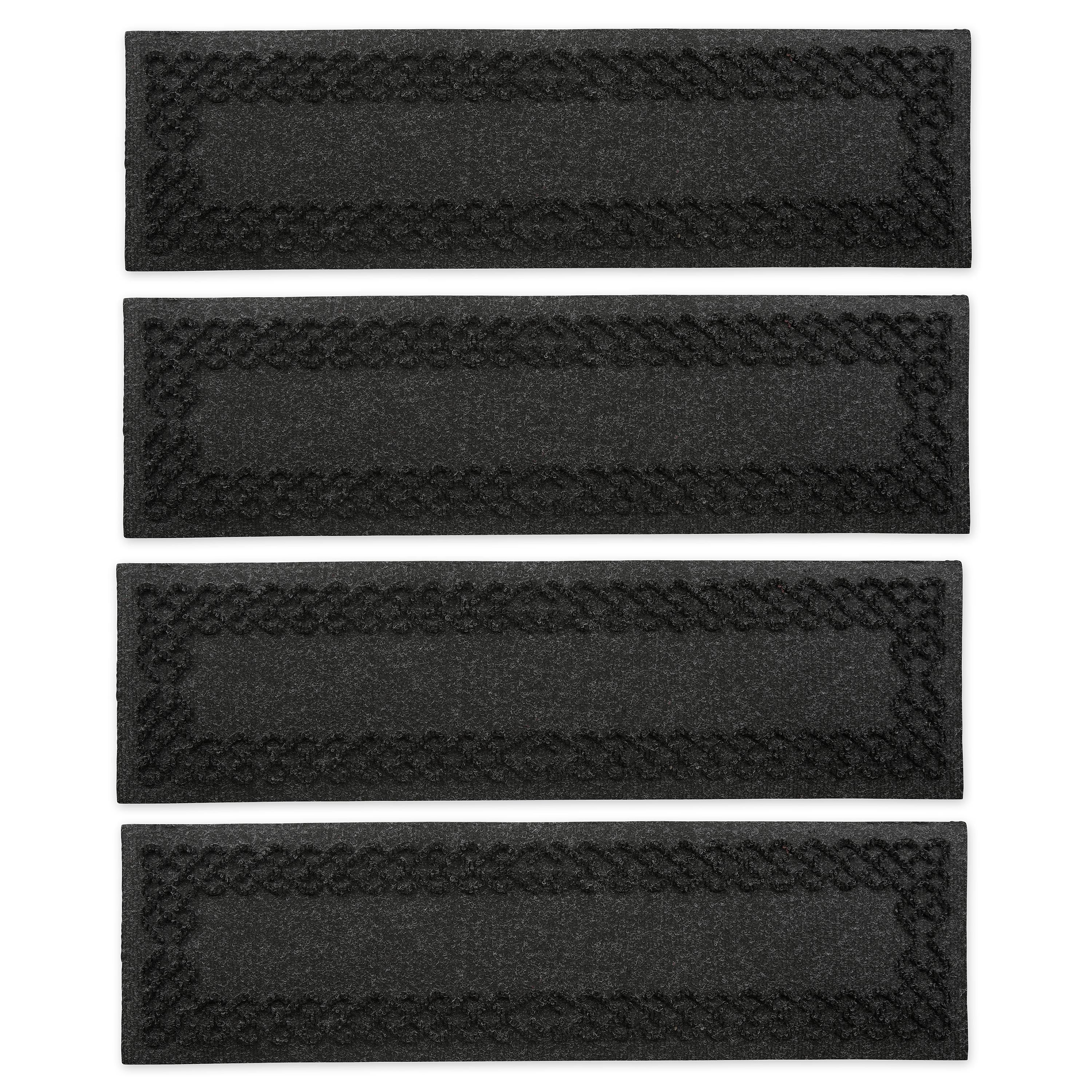 WaterHog® Cable Weave Stair Tread Mats, Set of 4 - Image 4