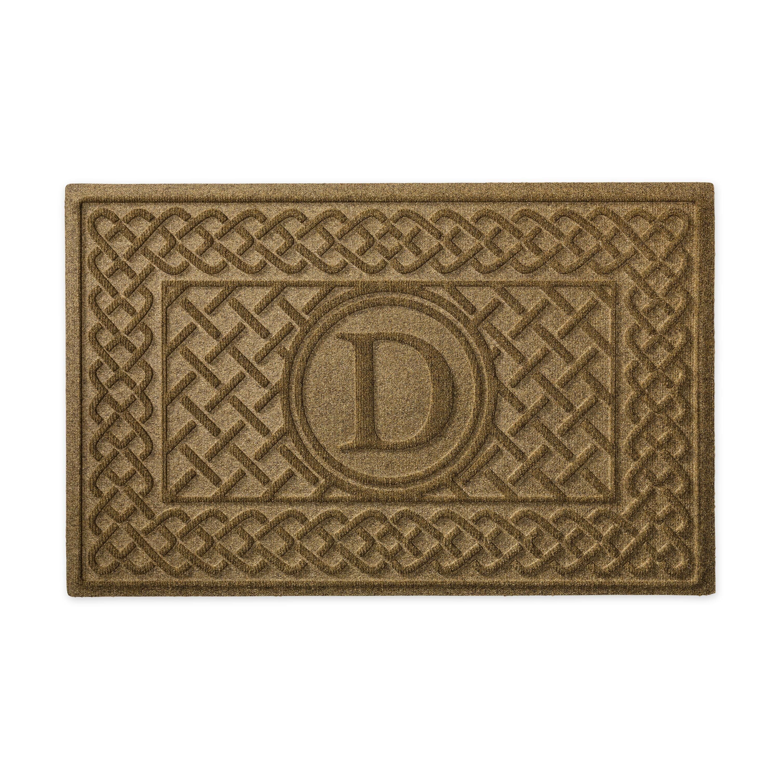WaterHog® Cable Weave Doormat with Single Initial, 2' x 3' - Image 9