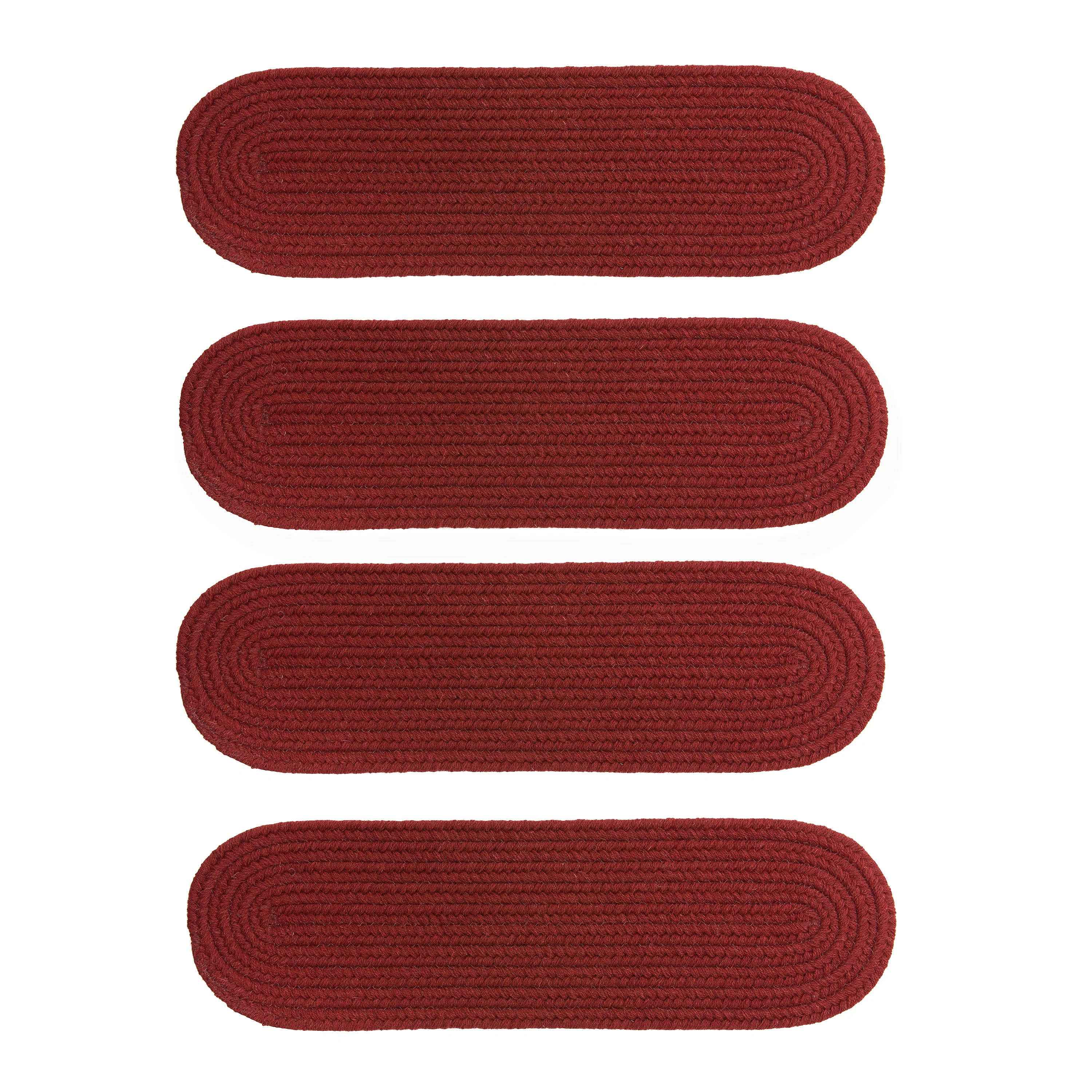 Blue Ridge Wool Oval Braided Stair Treads, Set of 4 - Image 10