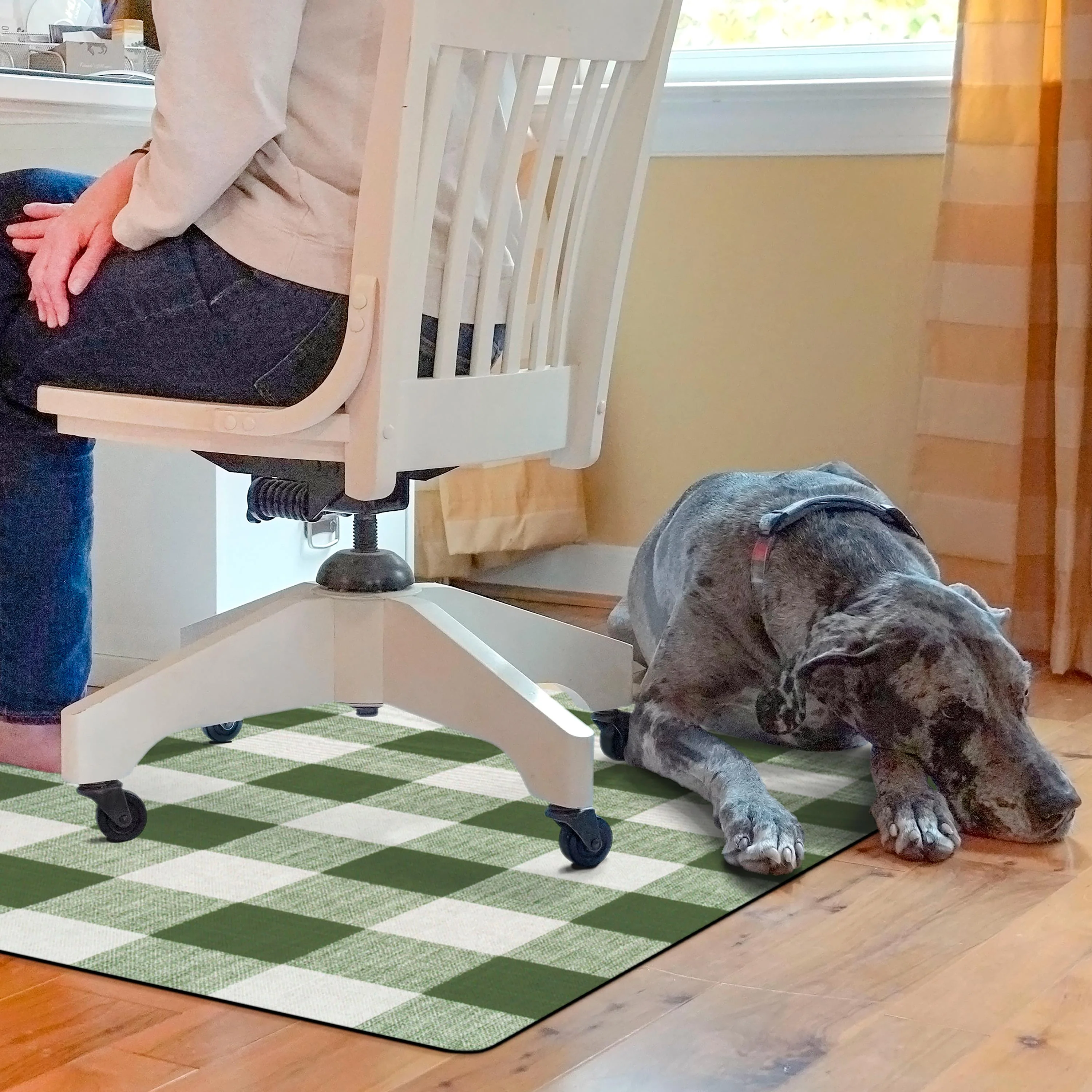 Buffalo Plaid Chair Mat - Image 15
