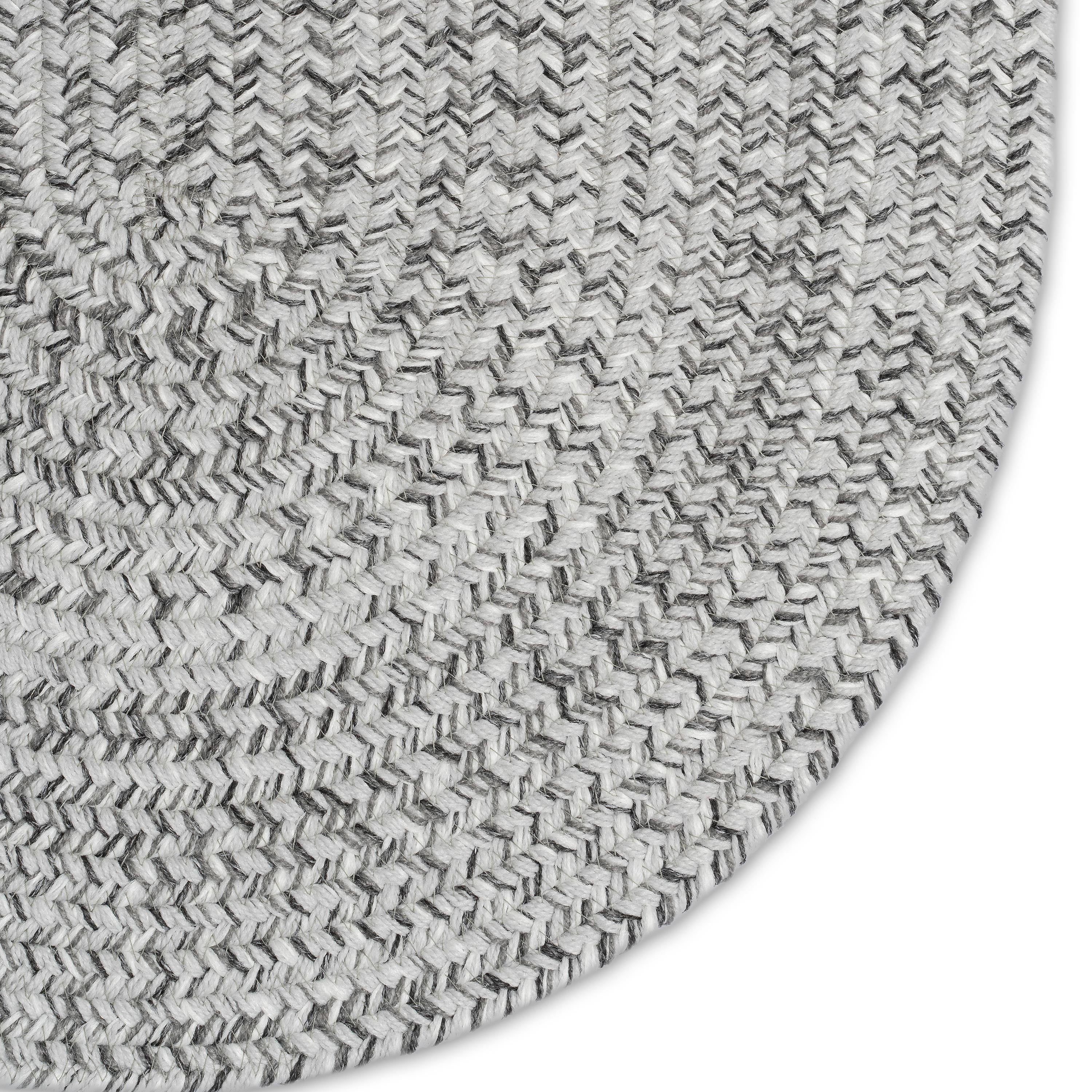 Indoor/Outdoor Oval Pine Creek Braided Polypropylene Rug, 2' x 3' - Image 23