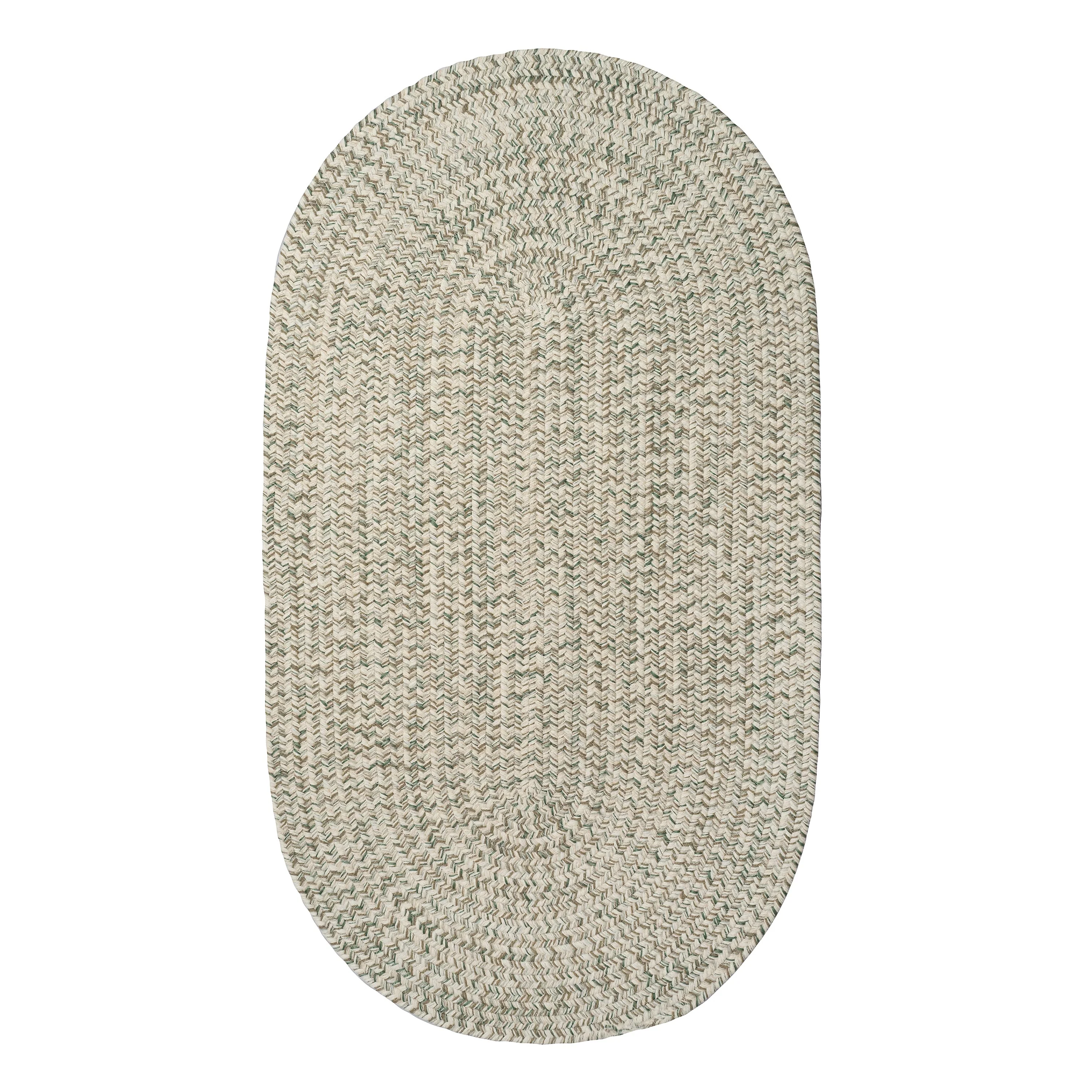 Indoor/Outdoor Oval Pine Creek Braided Polypropylene Rug, 3' x 5' - Image 8