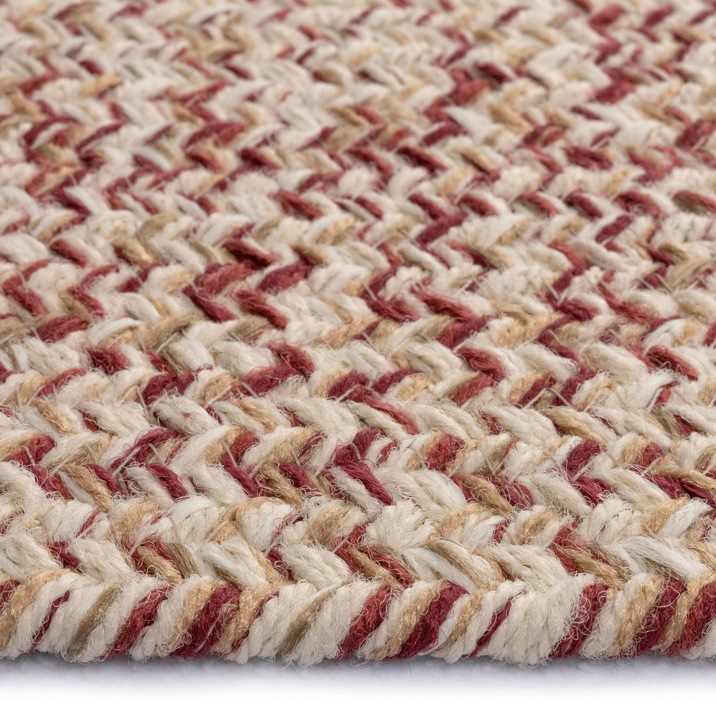 Indoor/Outdoor Oval Pine Creek Braided Polypropylene Rug, 4' x 6' - Image 17