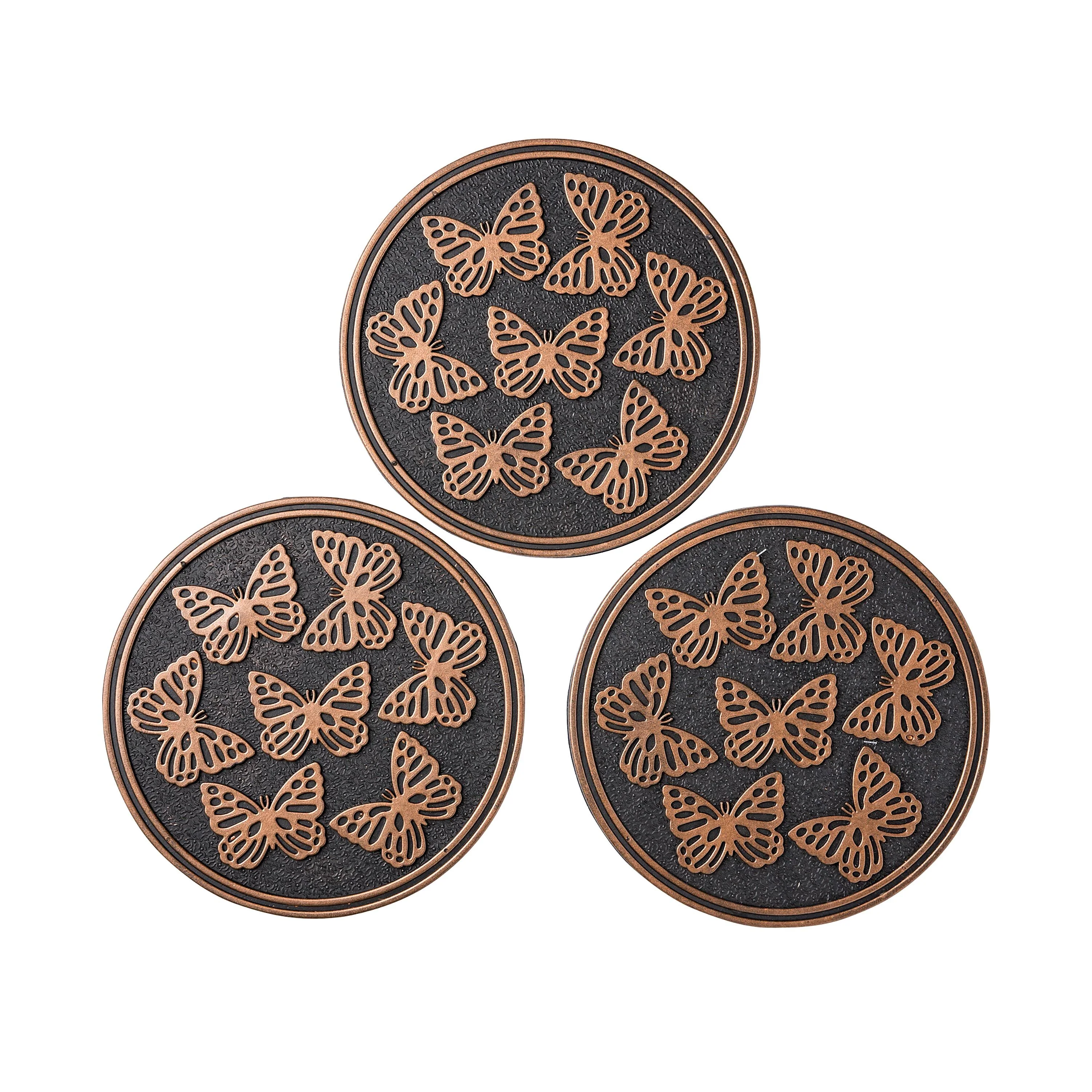 Recycled Rubber Stepping Stones, Set of 3 - Image 5