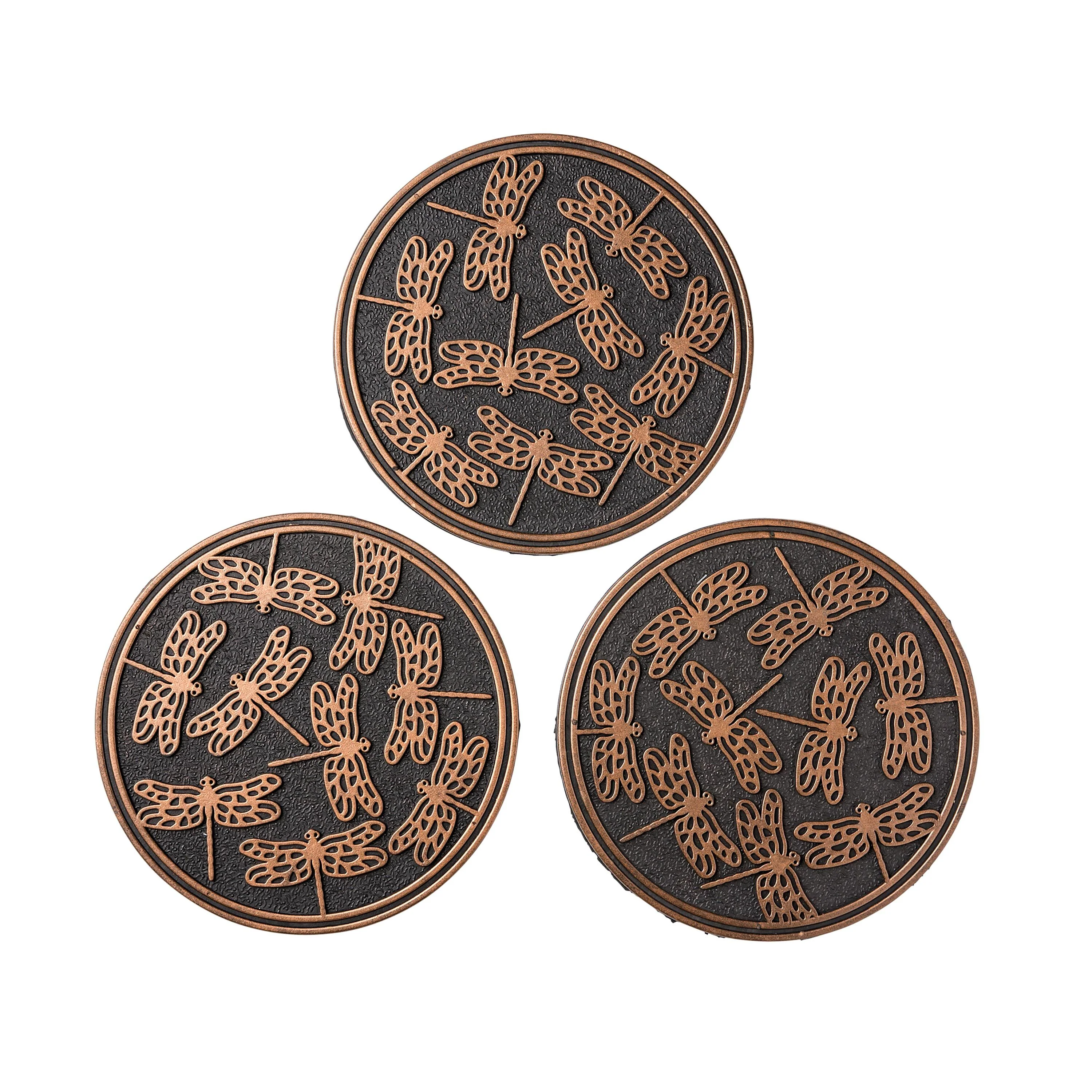 Recycled Rubber Stepping Stones, Set of 3 - Image 6