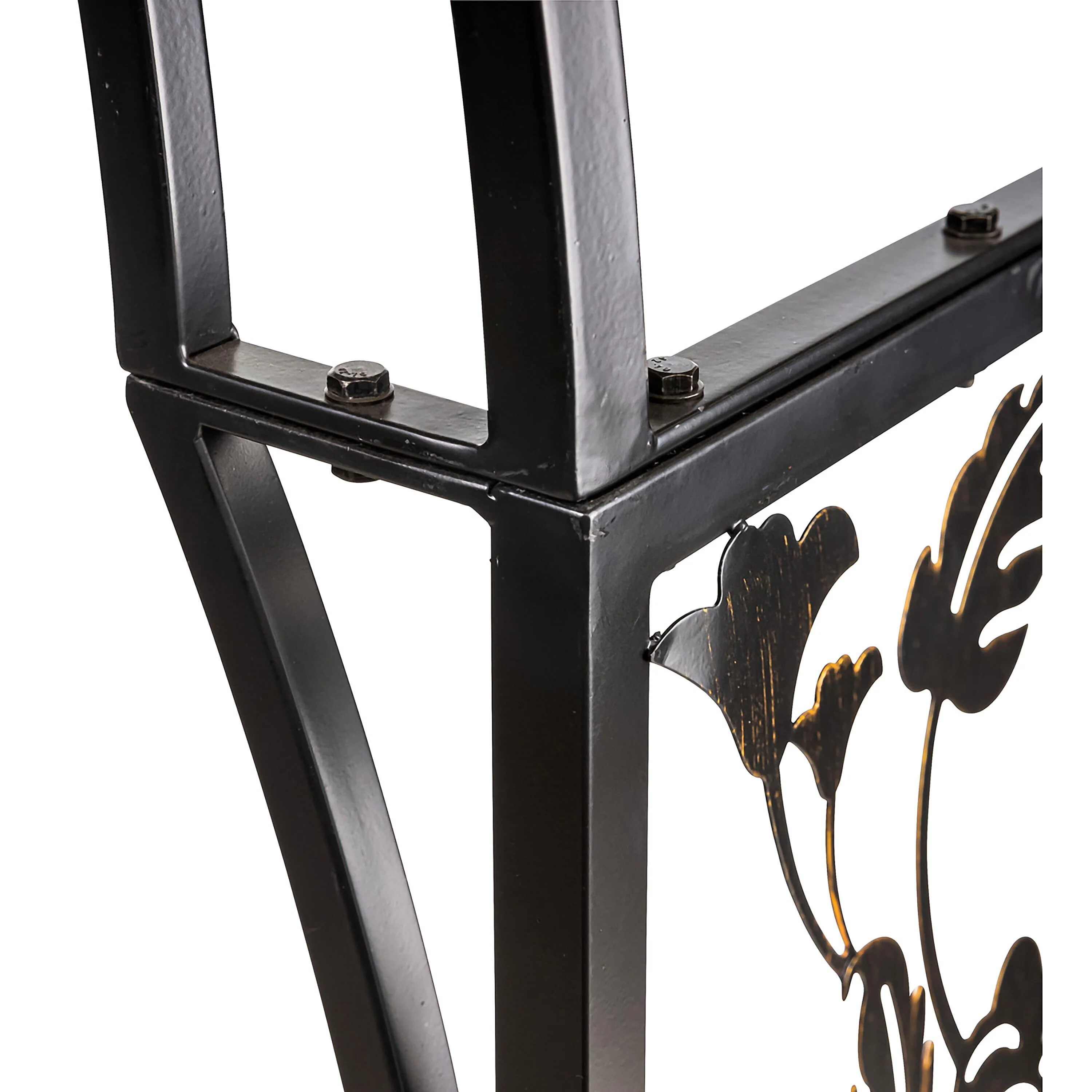 Metal Arched Hummingbird Garden Arbor - Image 4