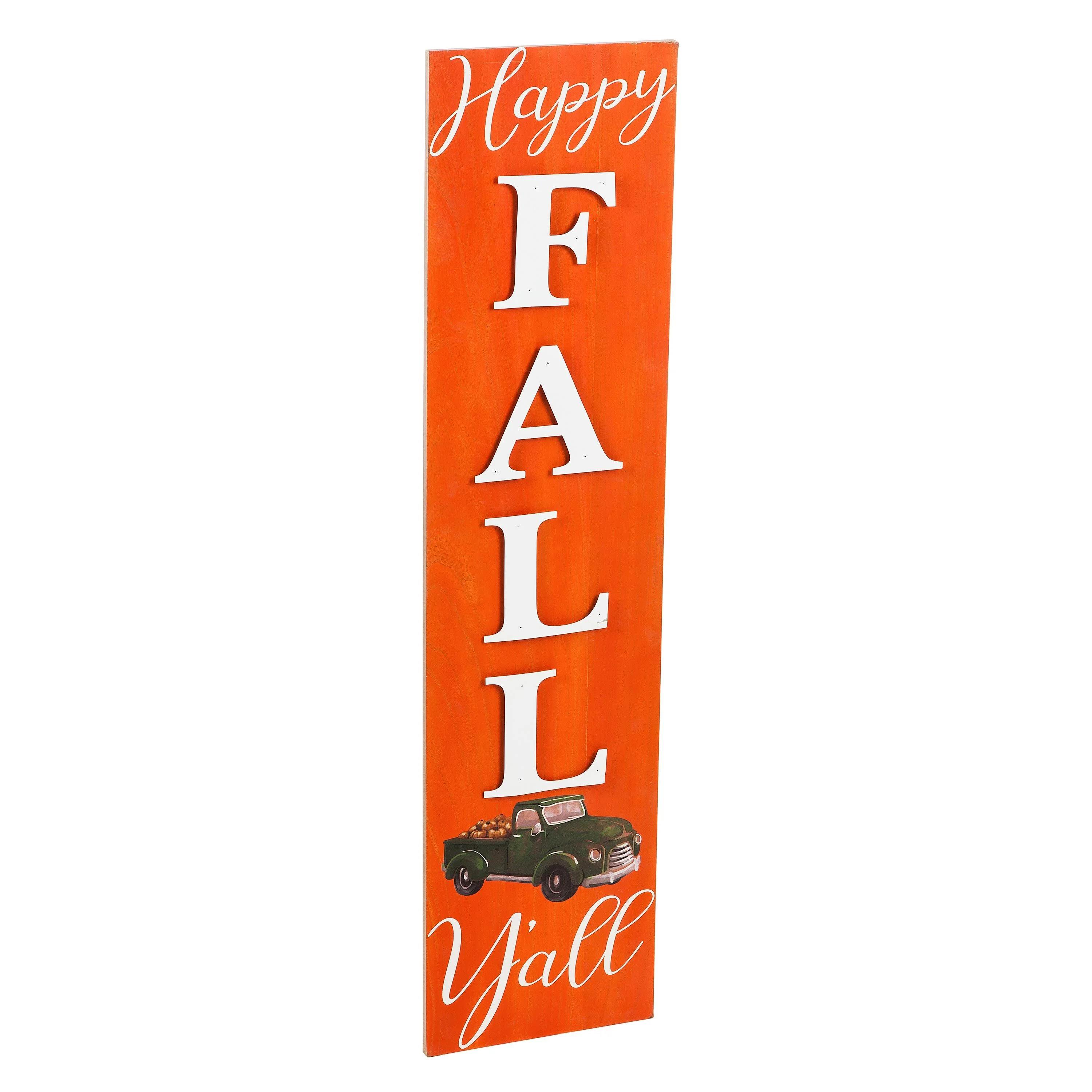 Double-Sided Fall/Holiday Greeting Wooden Standing Porch Leaner - Image 4