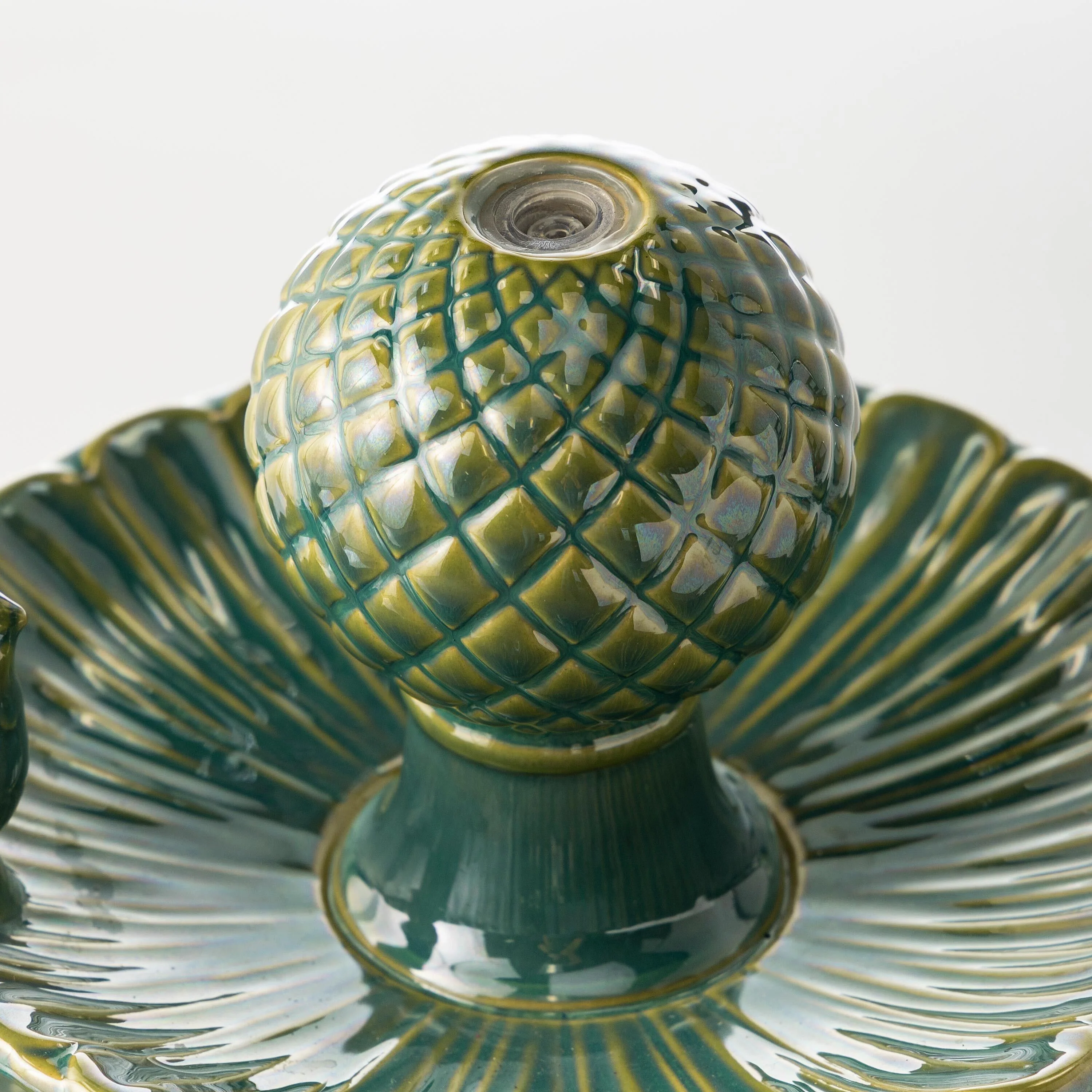 Ceramic Tiered Bird Fountain - Image 4