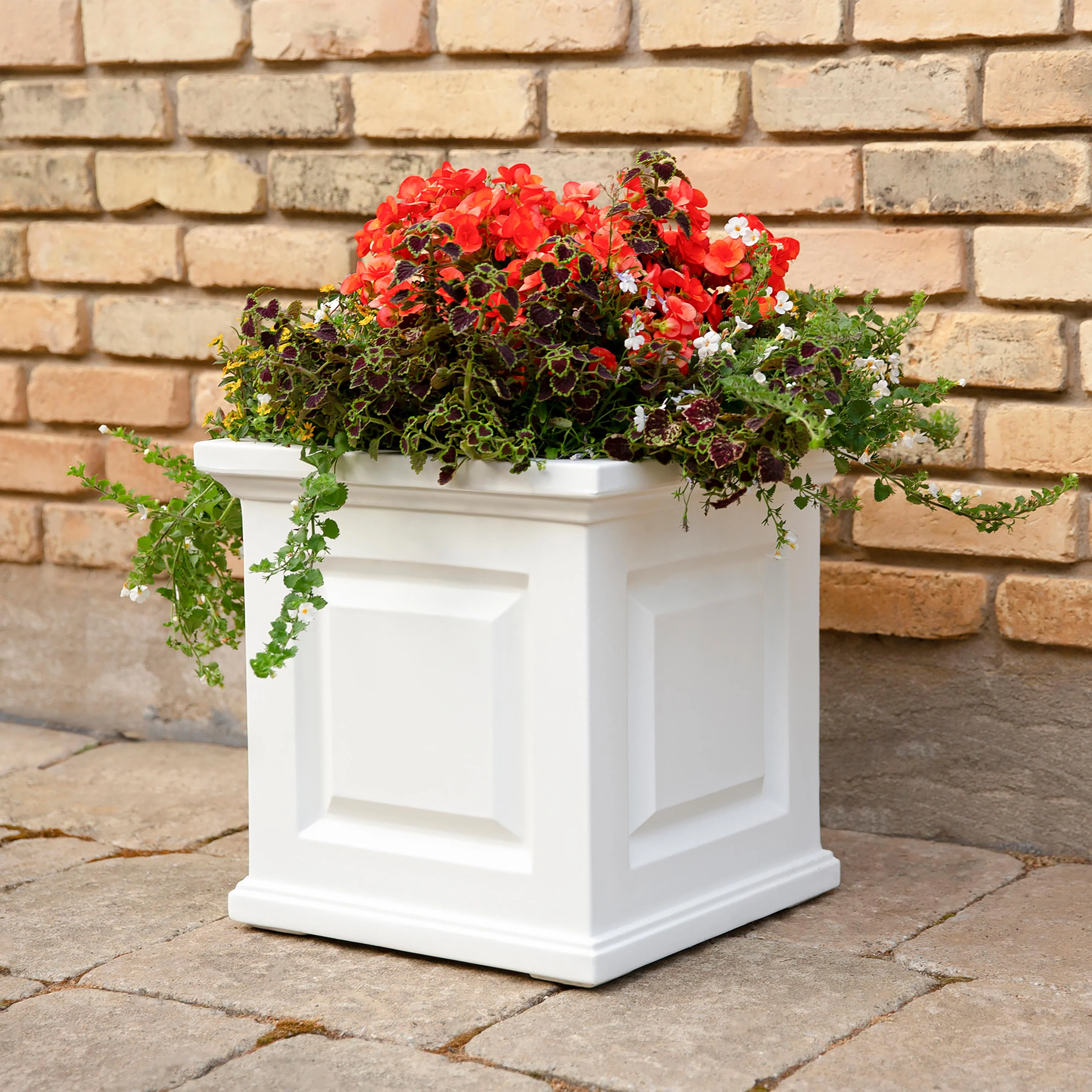 Chadwick Self-Watering Planter, 16" sq. - Image 3