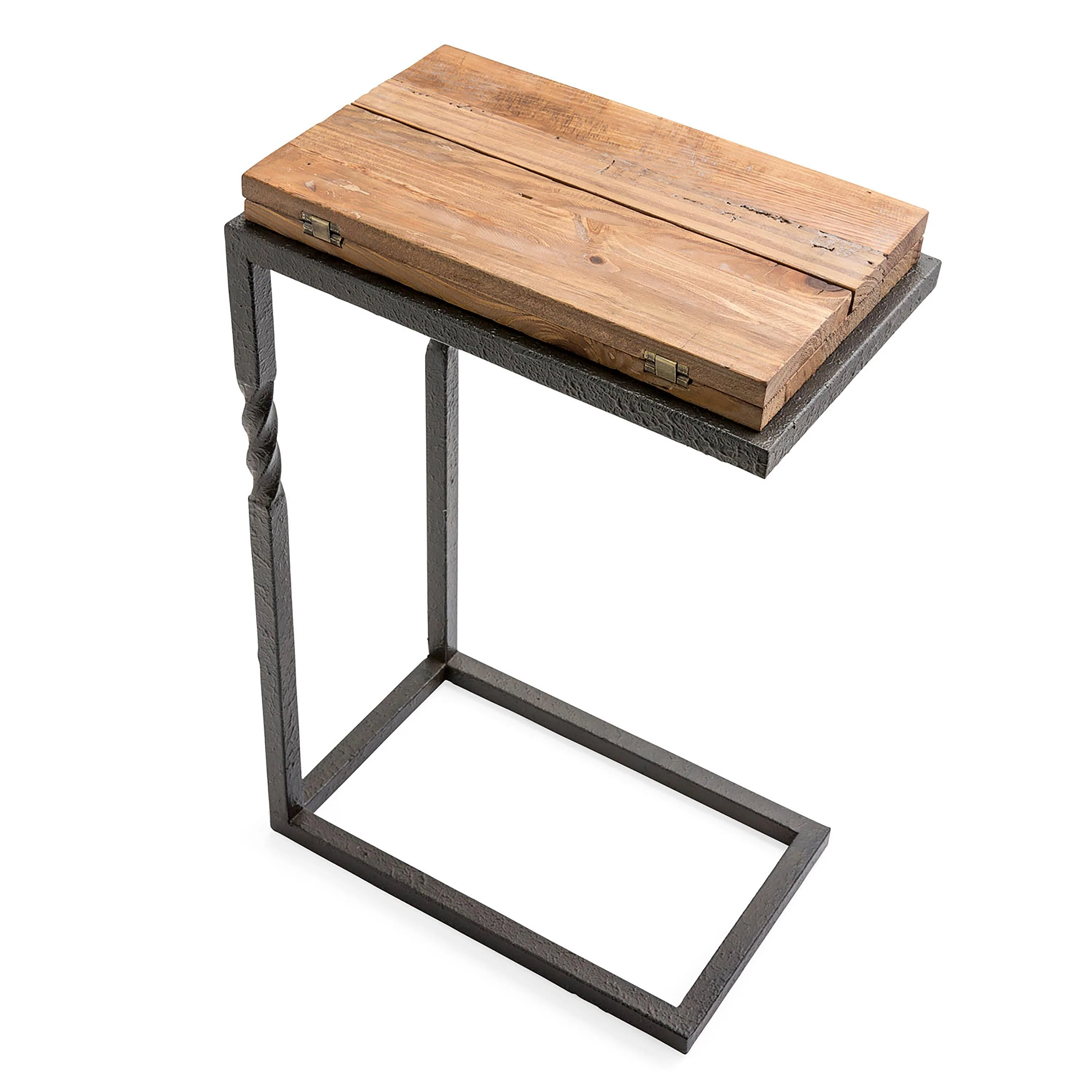 Deep Creek Rustic Pull-Up Table with Fold-Out Leaves - Image 5