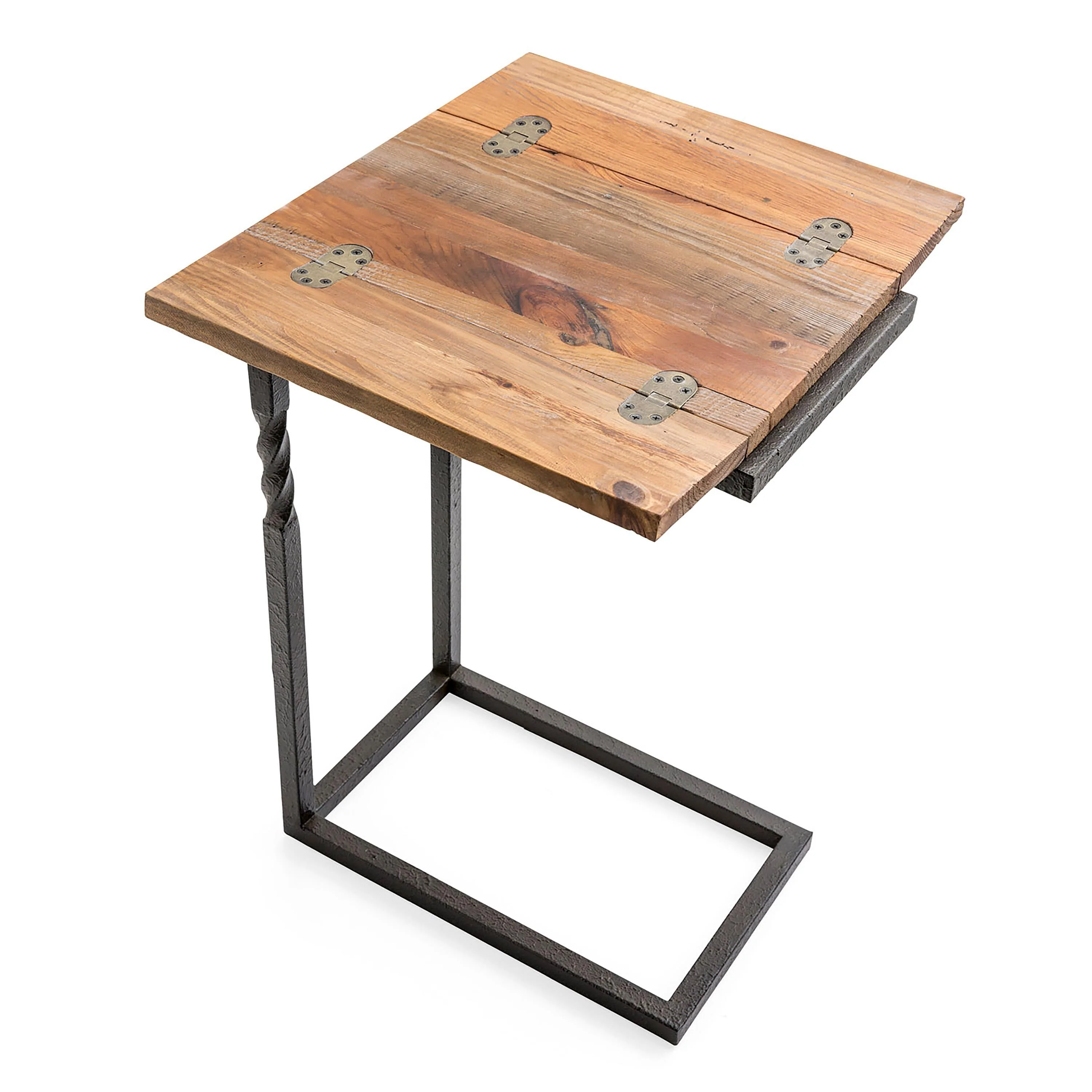 Deep Creek Rustic Pull-Up Table with Fold-Out Leaves - Image 6