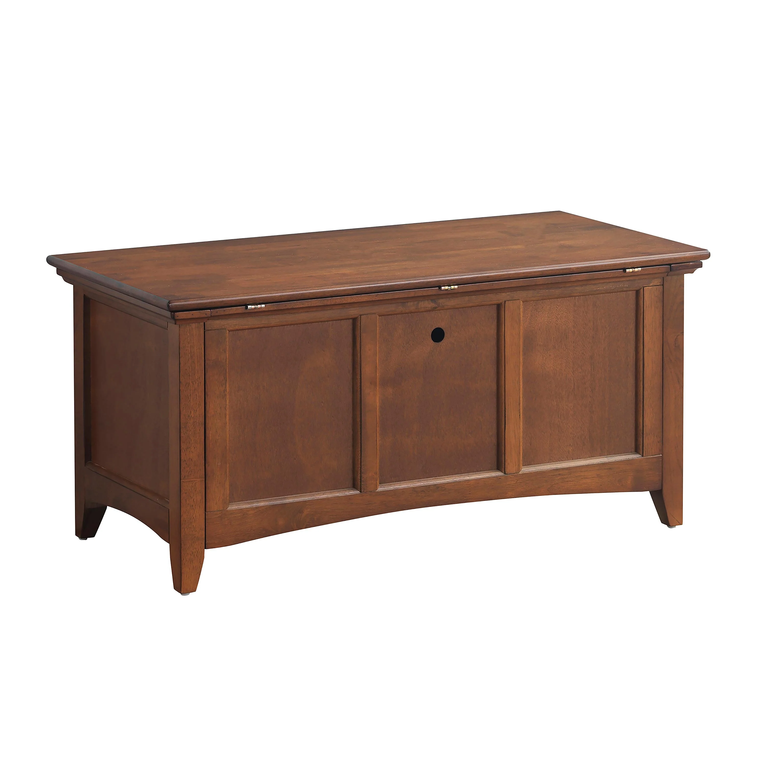Hinged Paneled Storage Chest/Console - Image 12