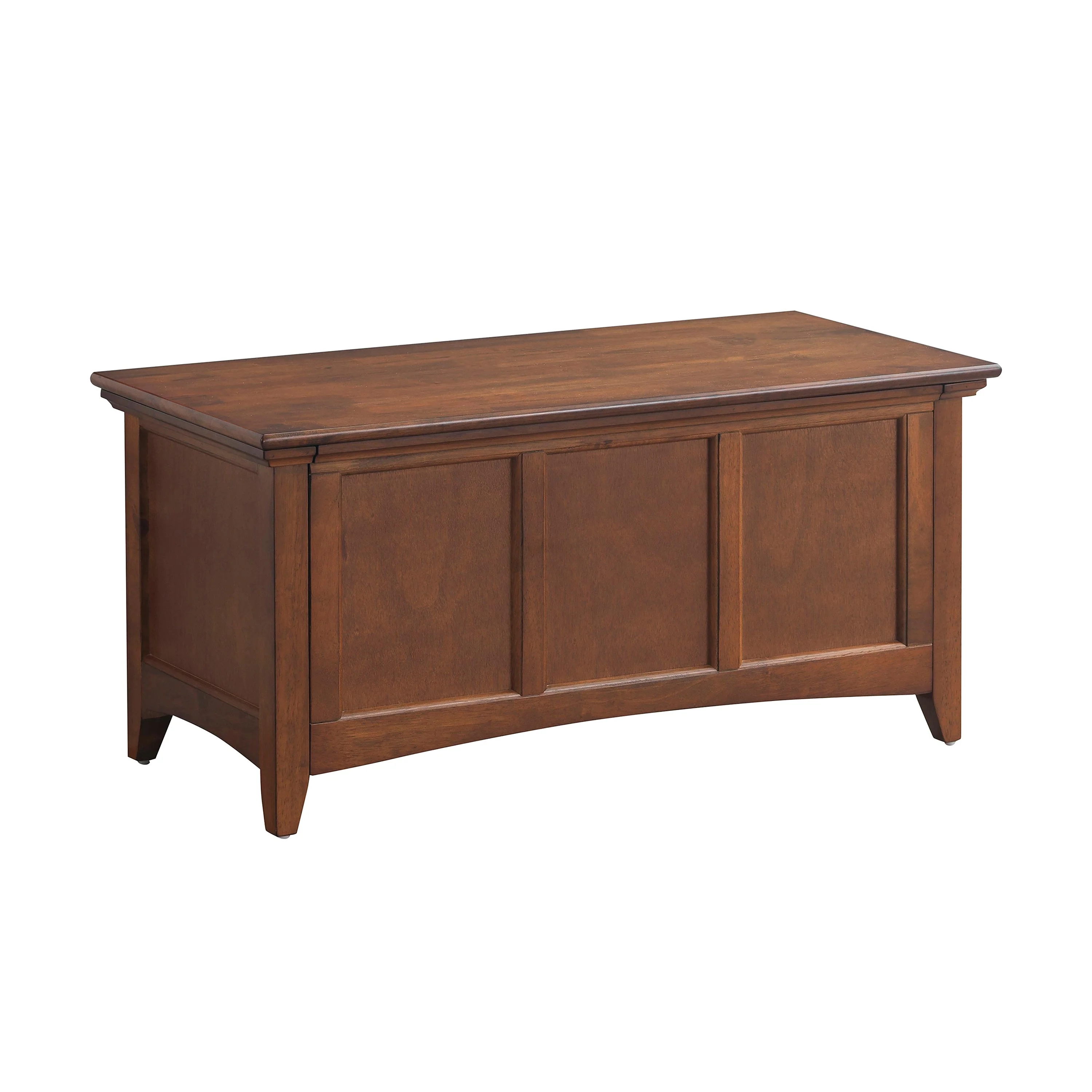 Hinged Paneled Storage Chest/Console - Image 13