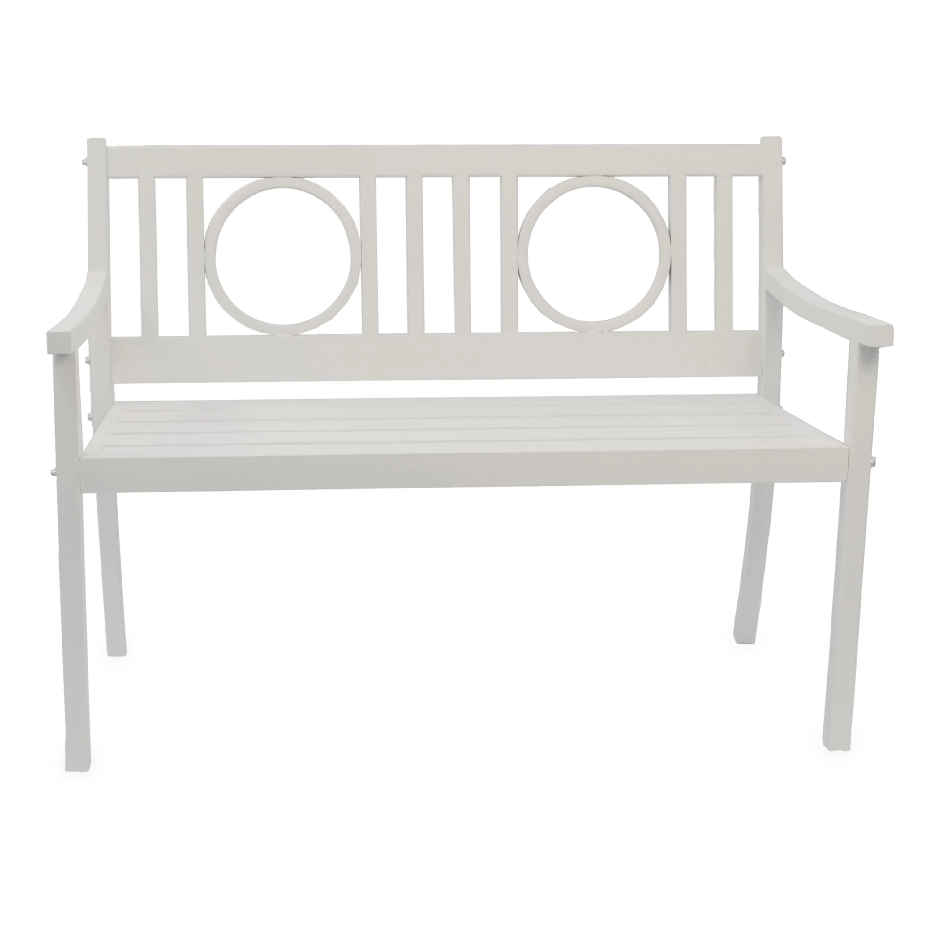 Grayson Steel Garden Bench - Image 10