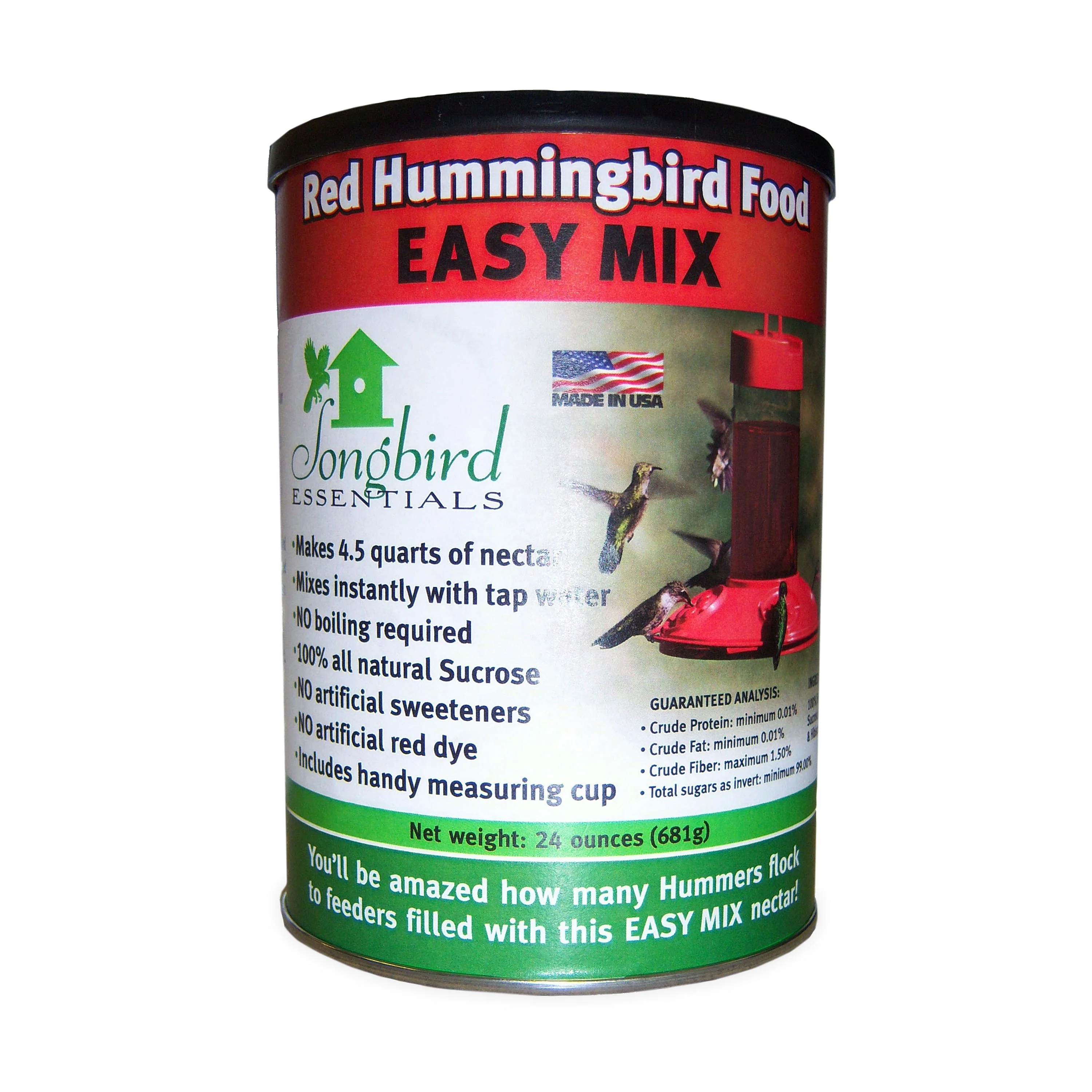 24-Ounce Red Hummingbird Nectar Mix