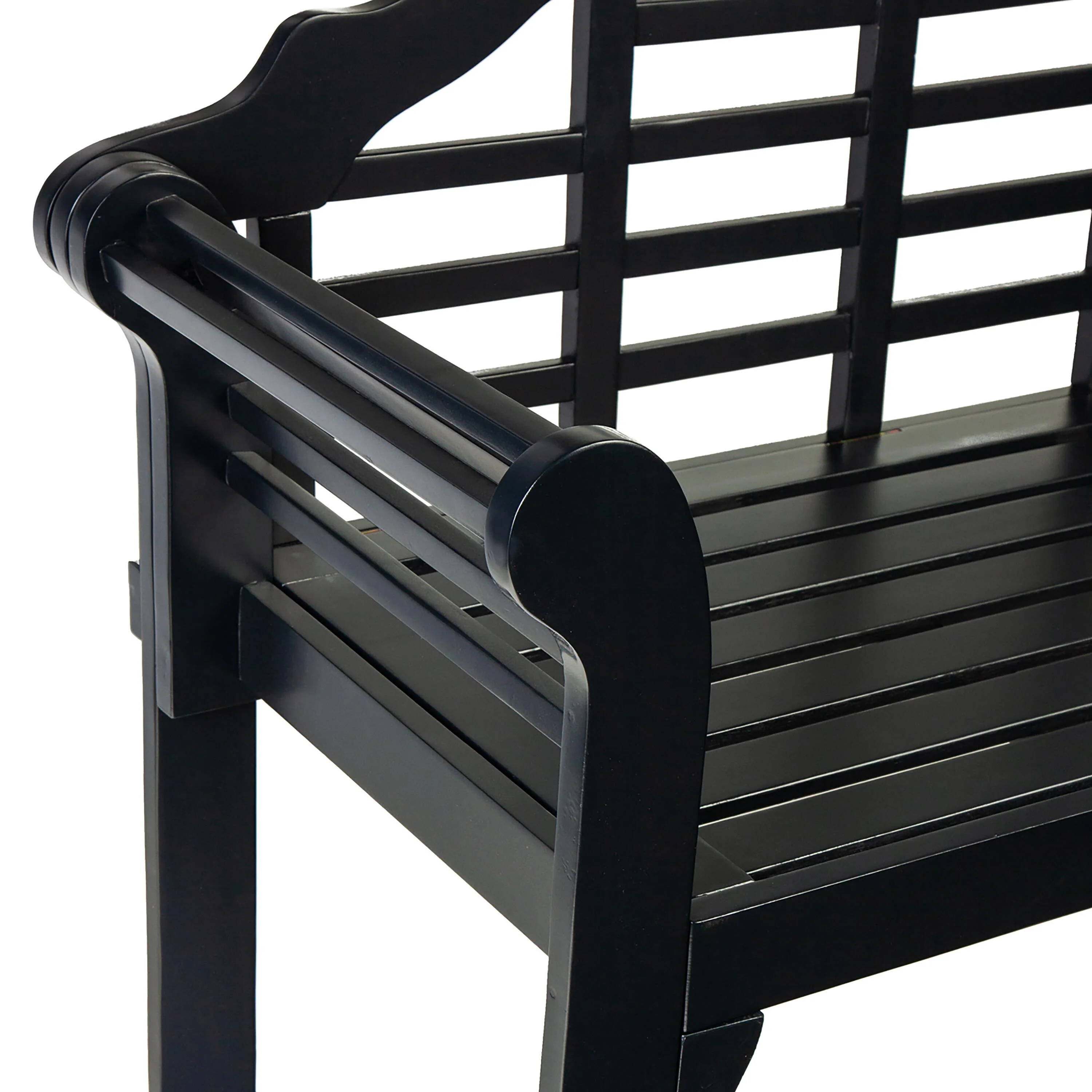 Lutyens Wood Garden Bench - Image 21
