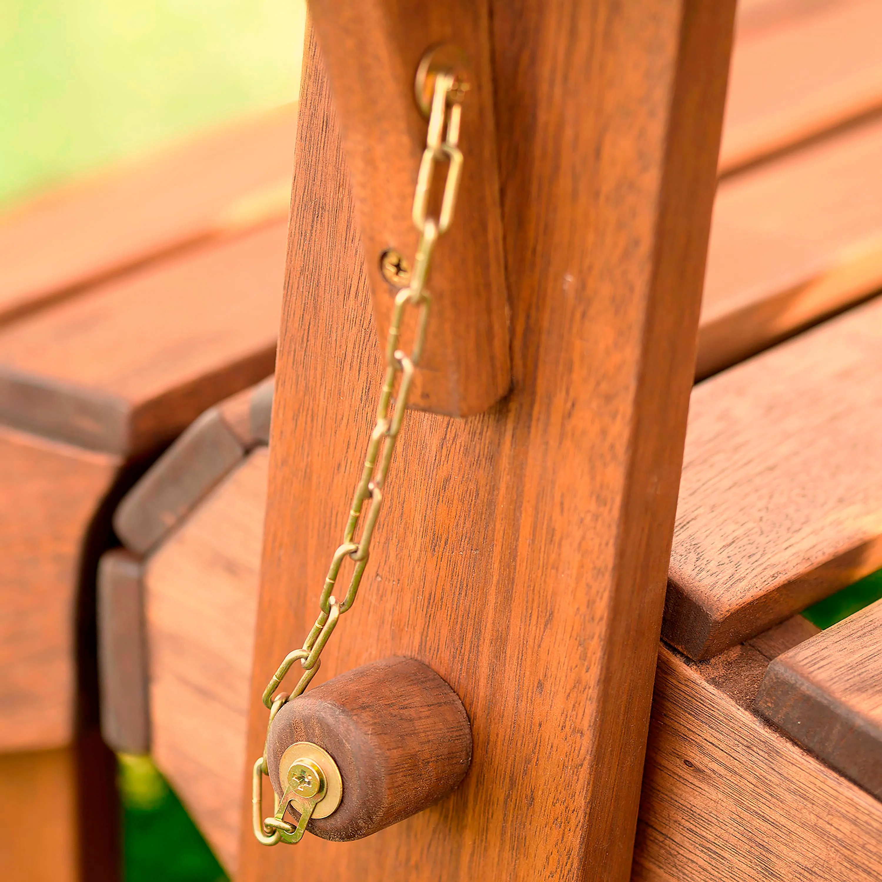 Eucalyptus Wood Adirondack Chair - Image 13