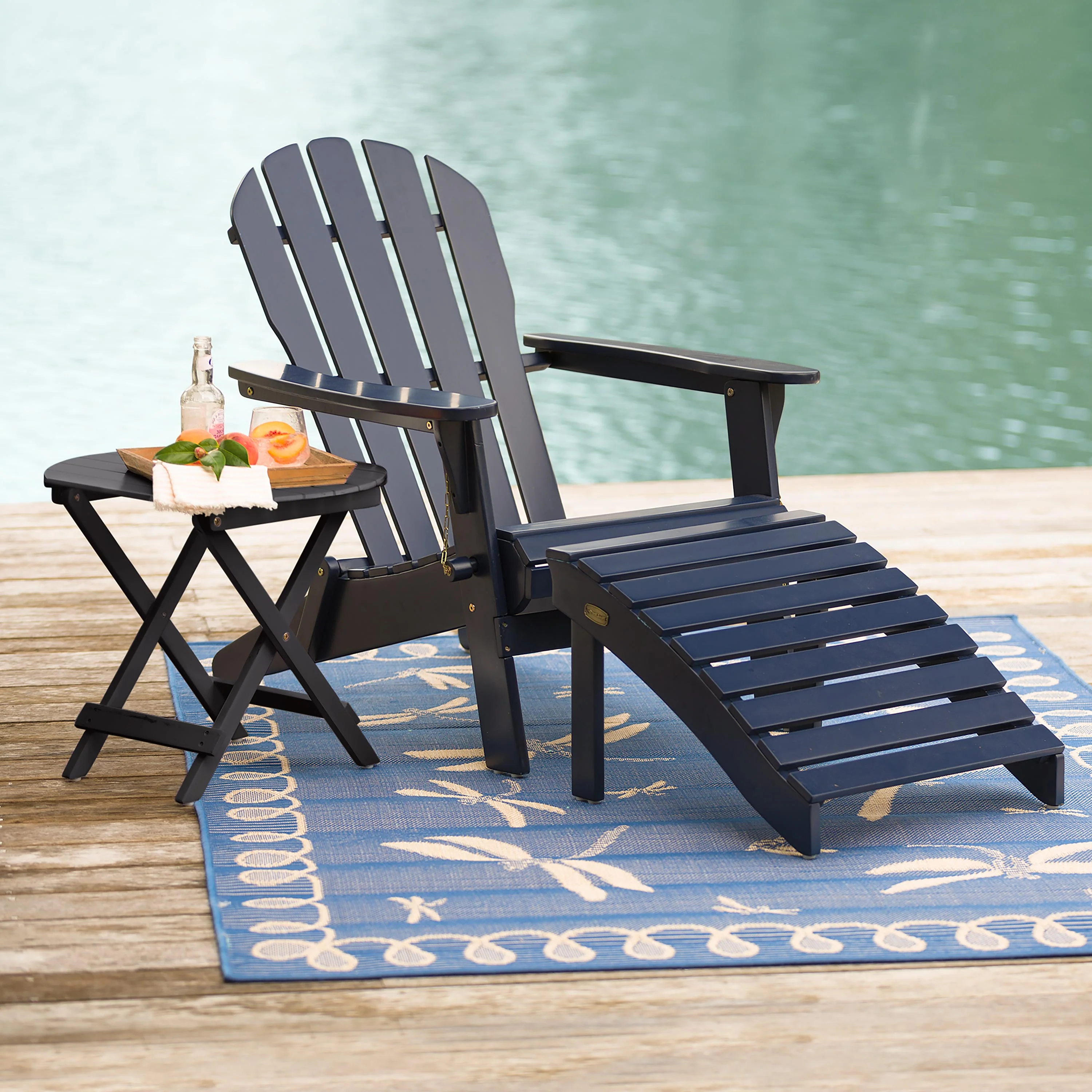 Eucalyptus Wood Adirondack Chair - Image 14