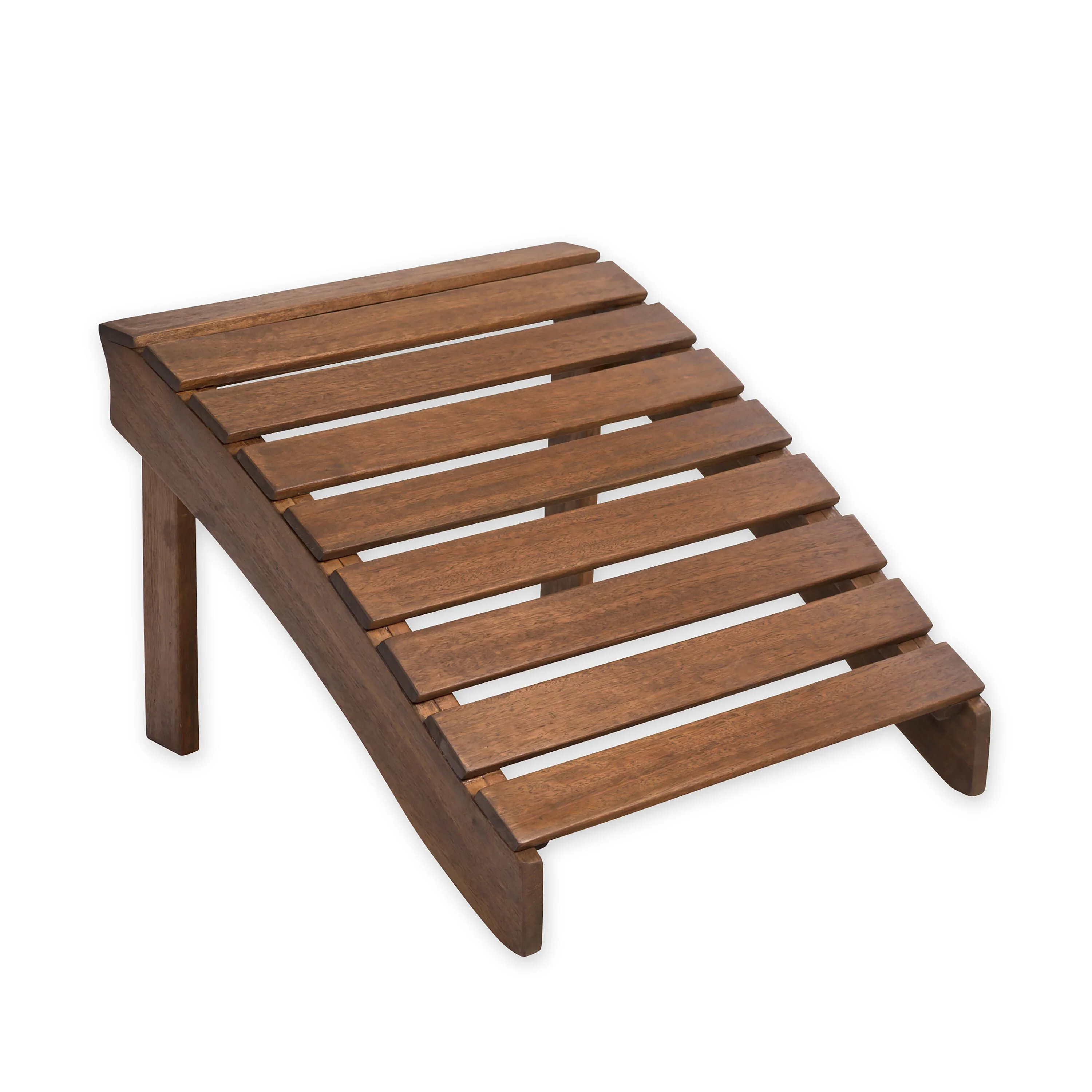 Eucalyptus Wood Adirondack Ottoman - Image 2