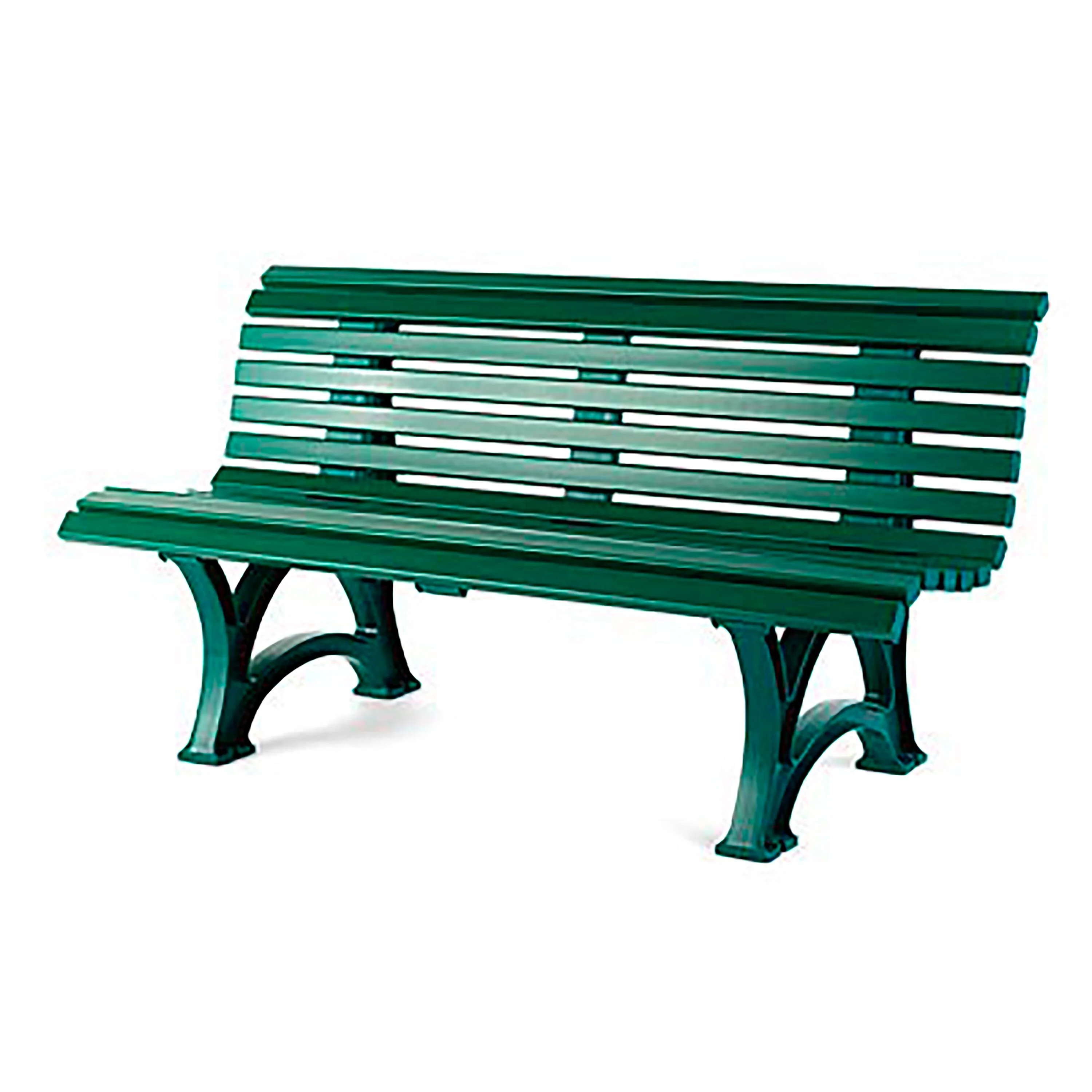Ergonomic Weatherproof PVC Garden Bench - Image 3