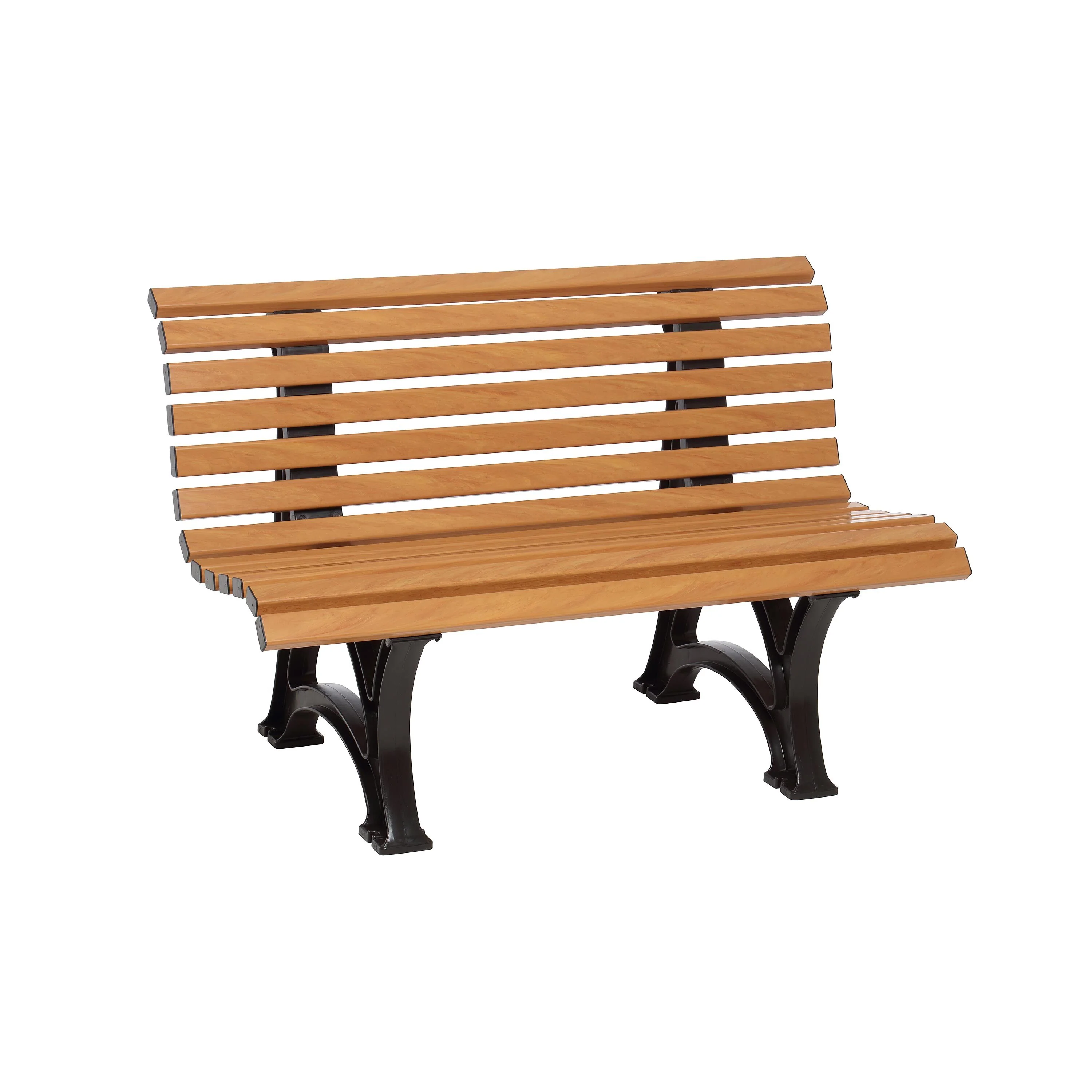 Ergonomic Weatherproof PVC Garden Bench - Image 2