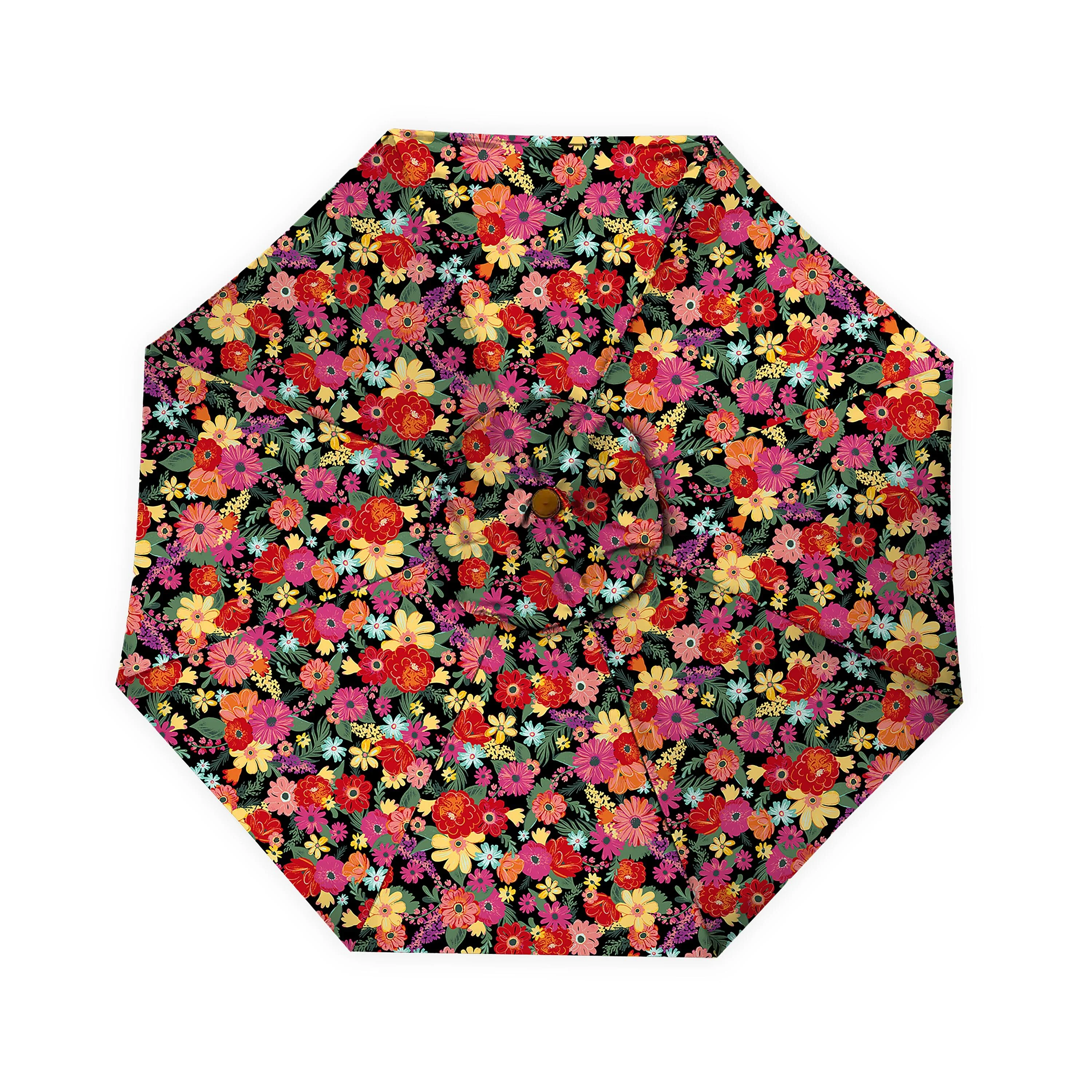 9' Umbrella Replacement Canopy Cover with Tie - Image 9