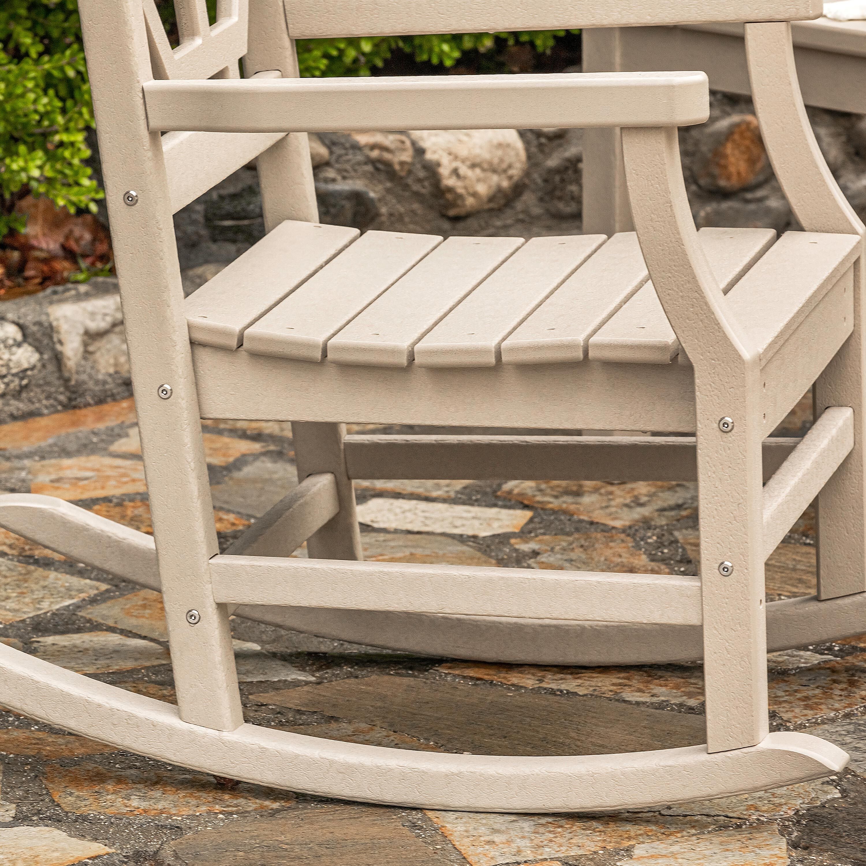 POLYWOOD® Chinoiserie Rocking Chair - Image 11