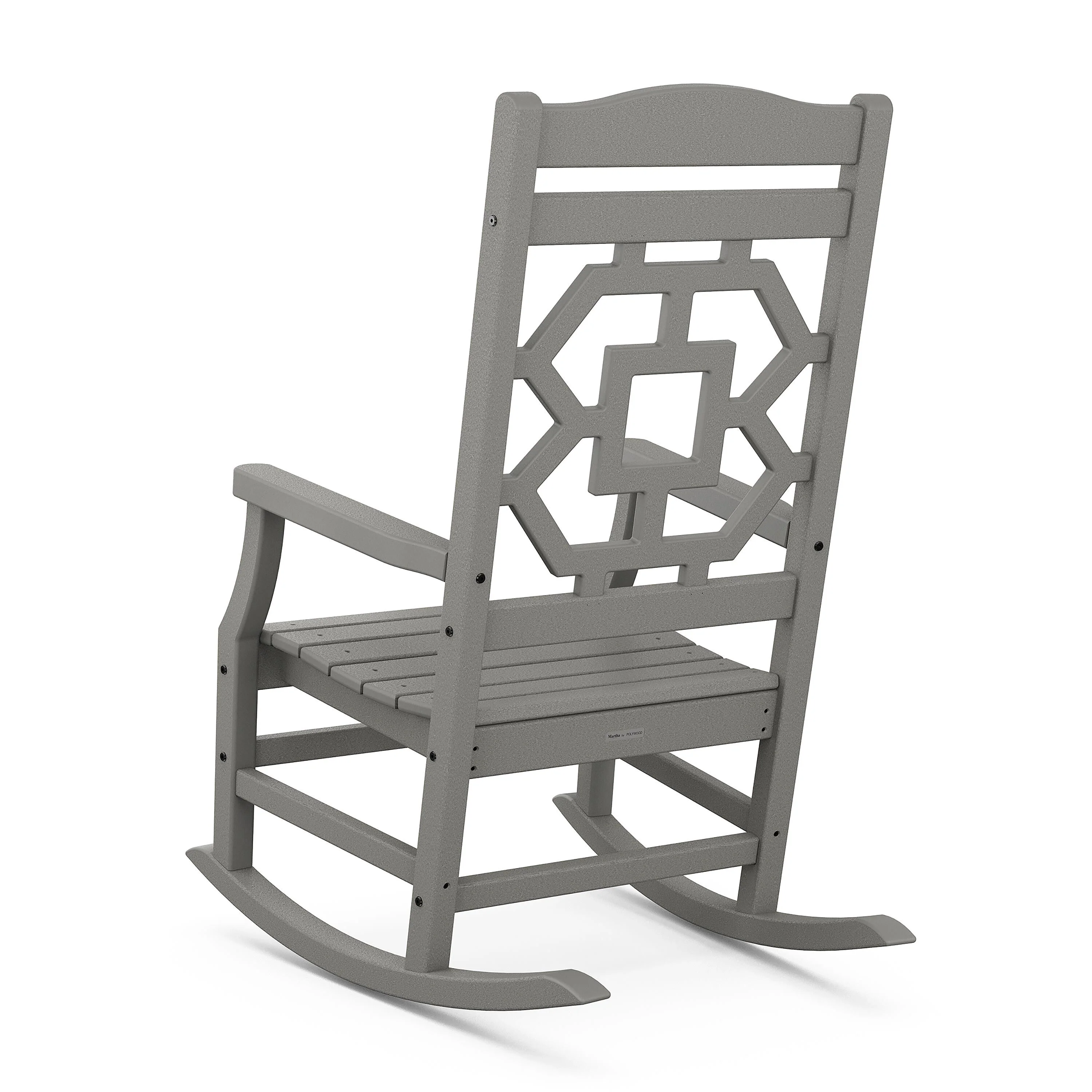 POLYWOOD® Chinoiserie Rocking Chair - Image 12