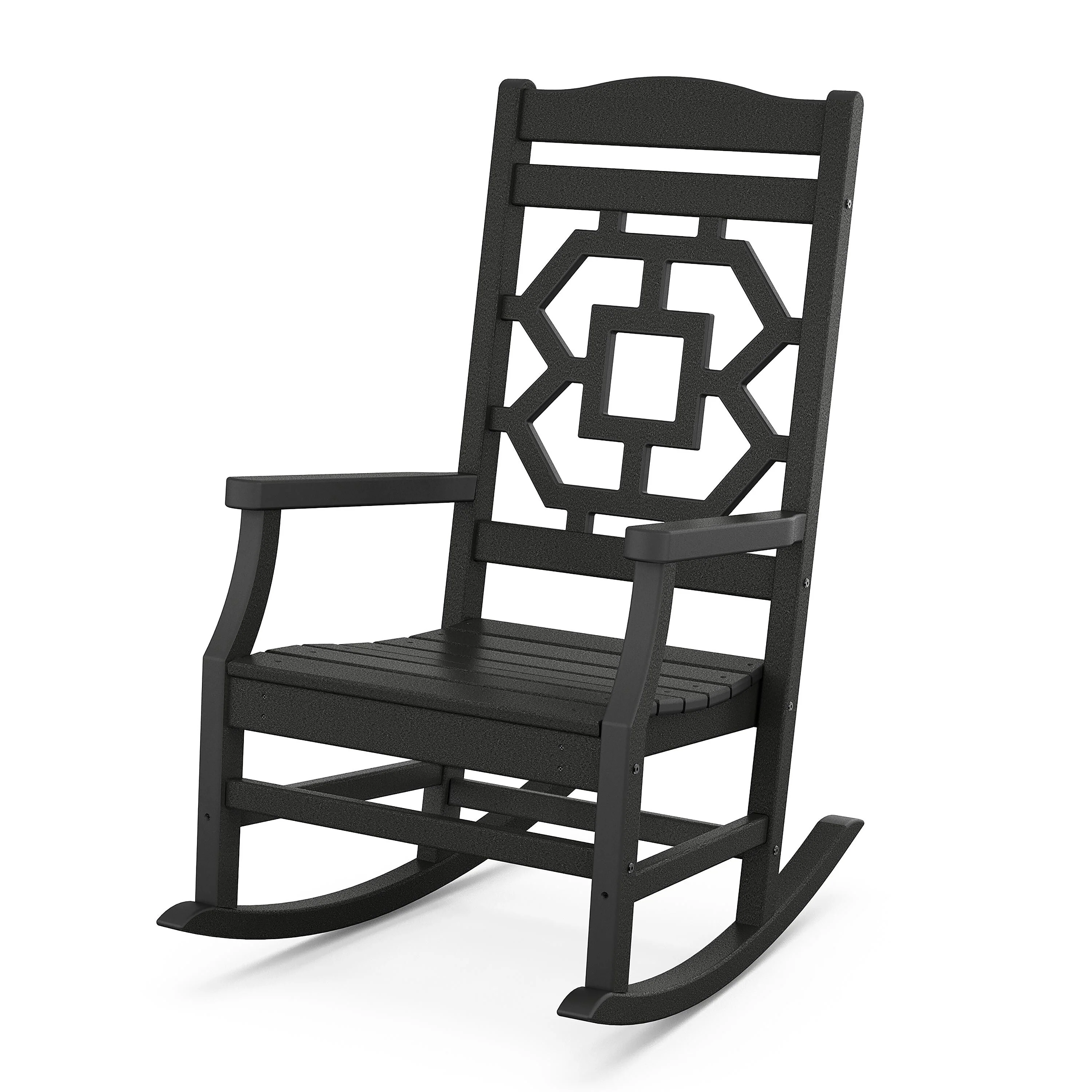 POLYWOOD® Chinoiserie Rocking Chair - Image 2