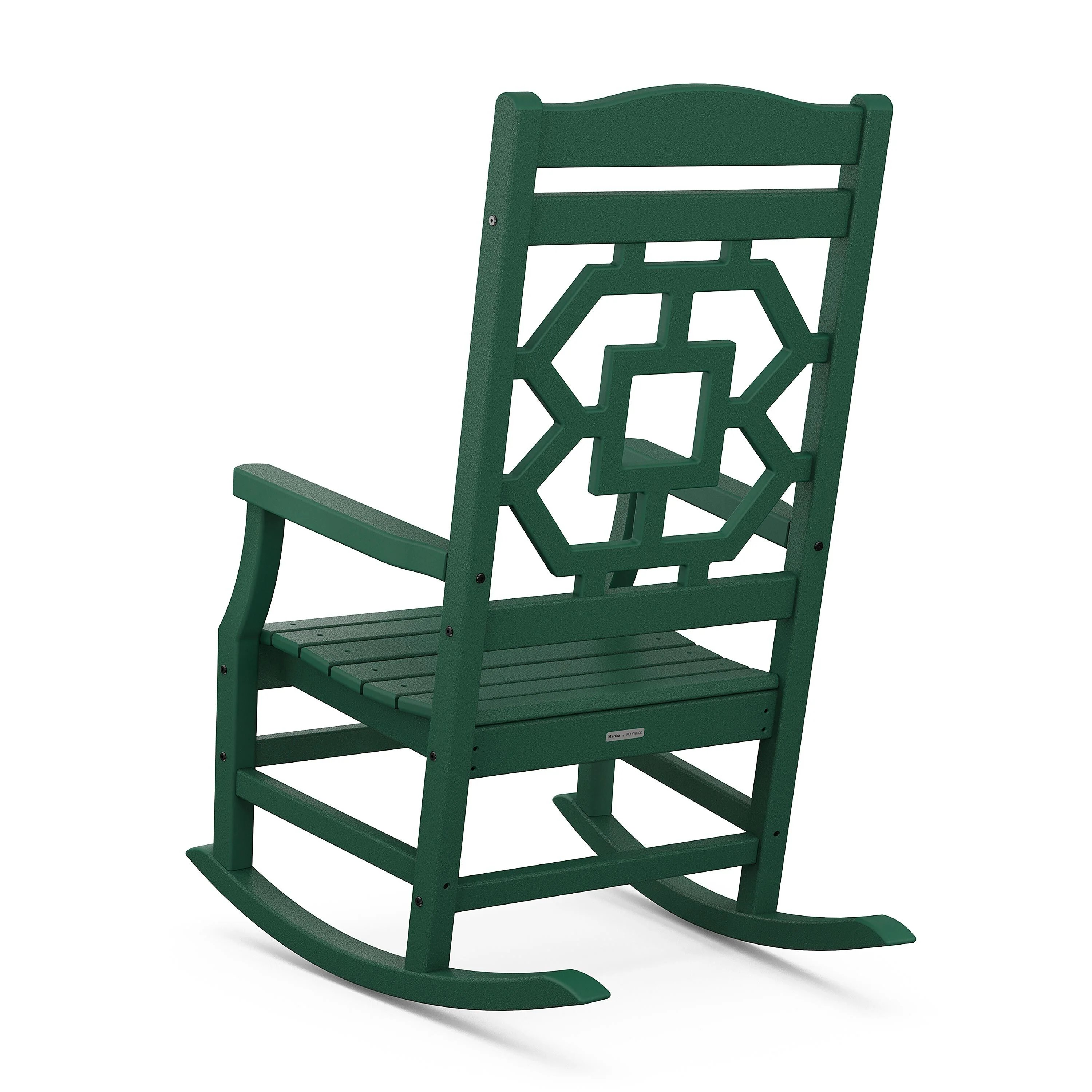 POLYWOOD® Chinoiserie Rocking Chair - Image 8