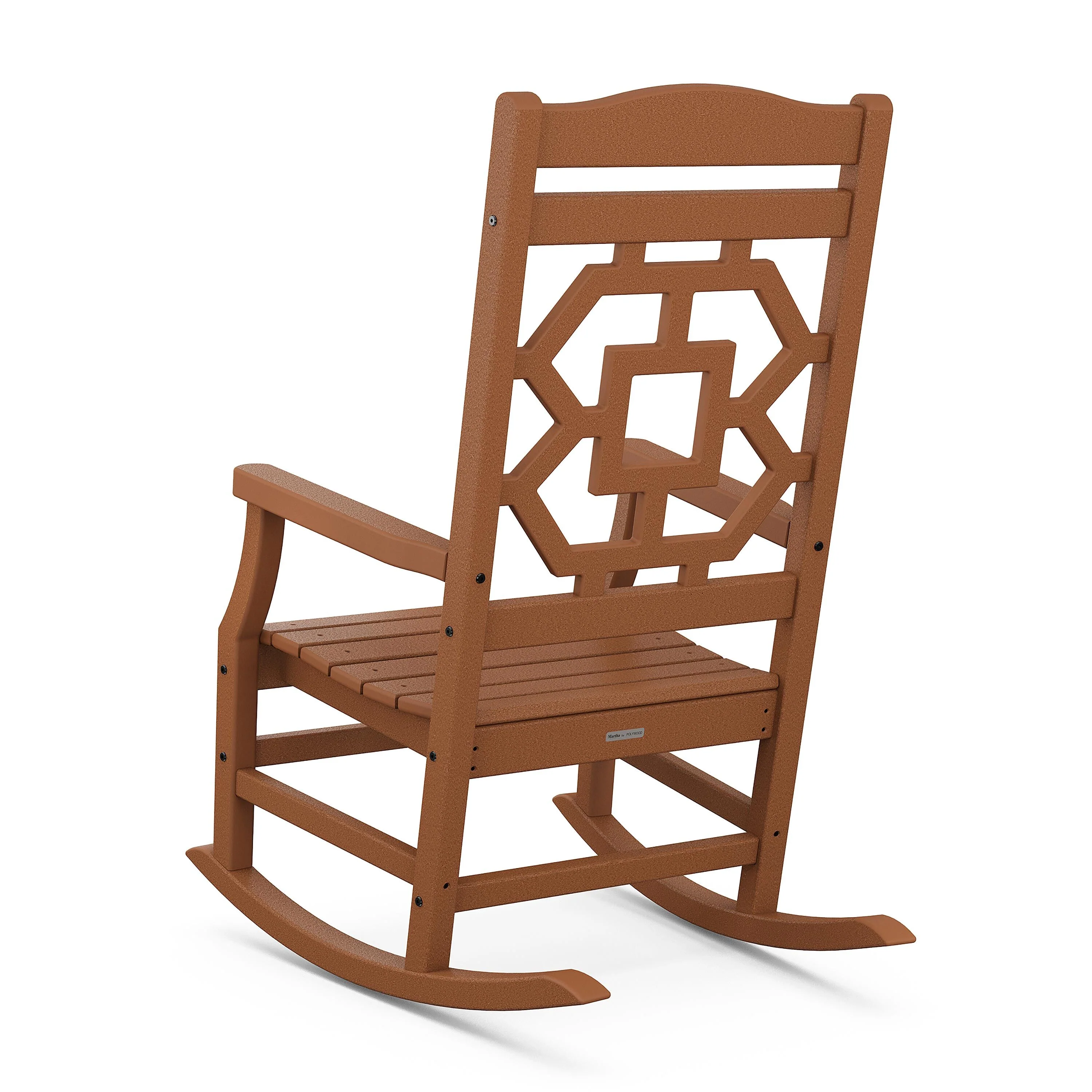 POLYWOOD® Chinoiserie Rocking Chair - Image 9