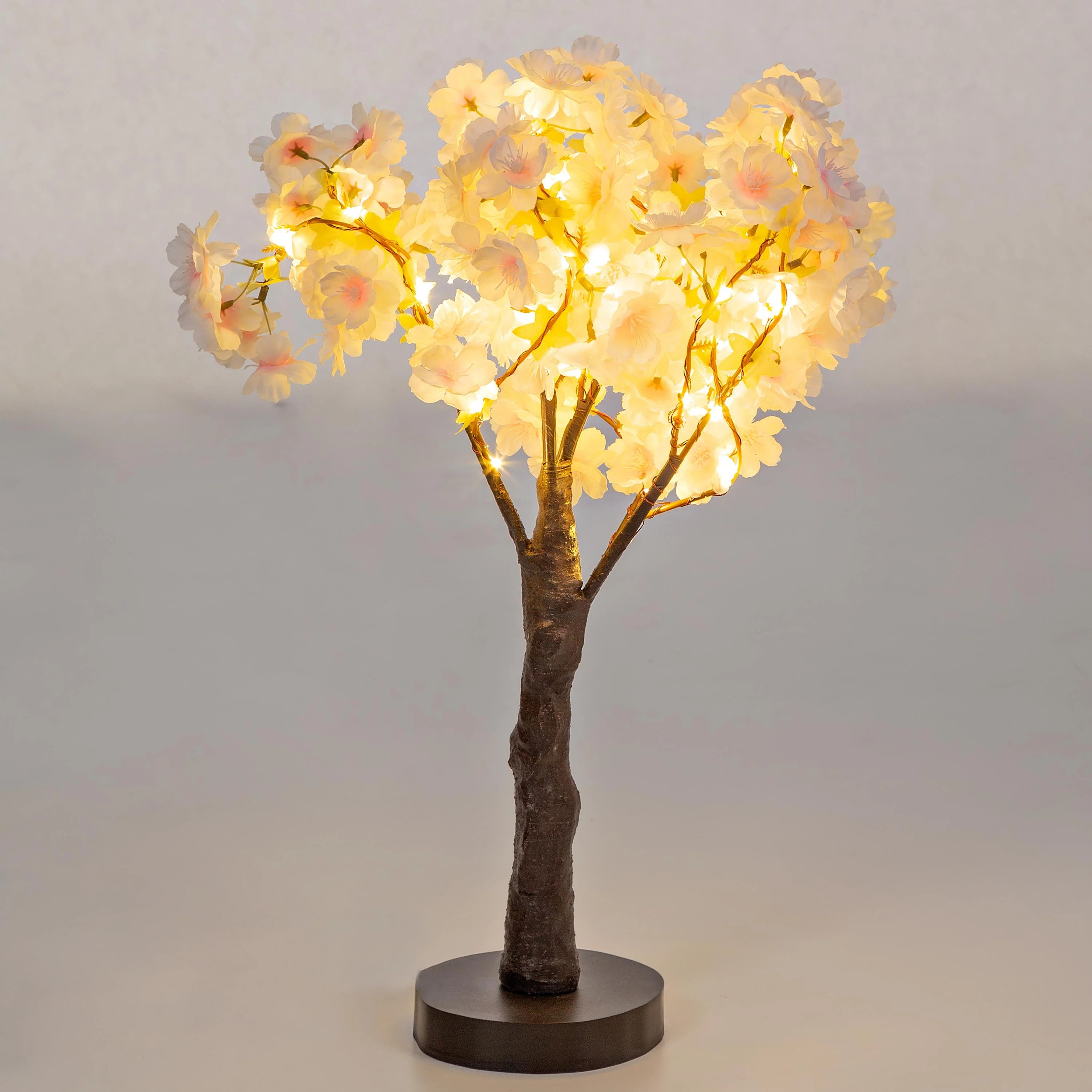 Lighted Tabletop Weeping Cherry Tree - Image 2