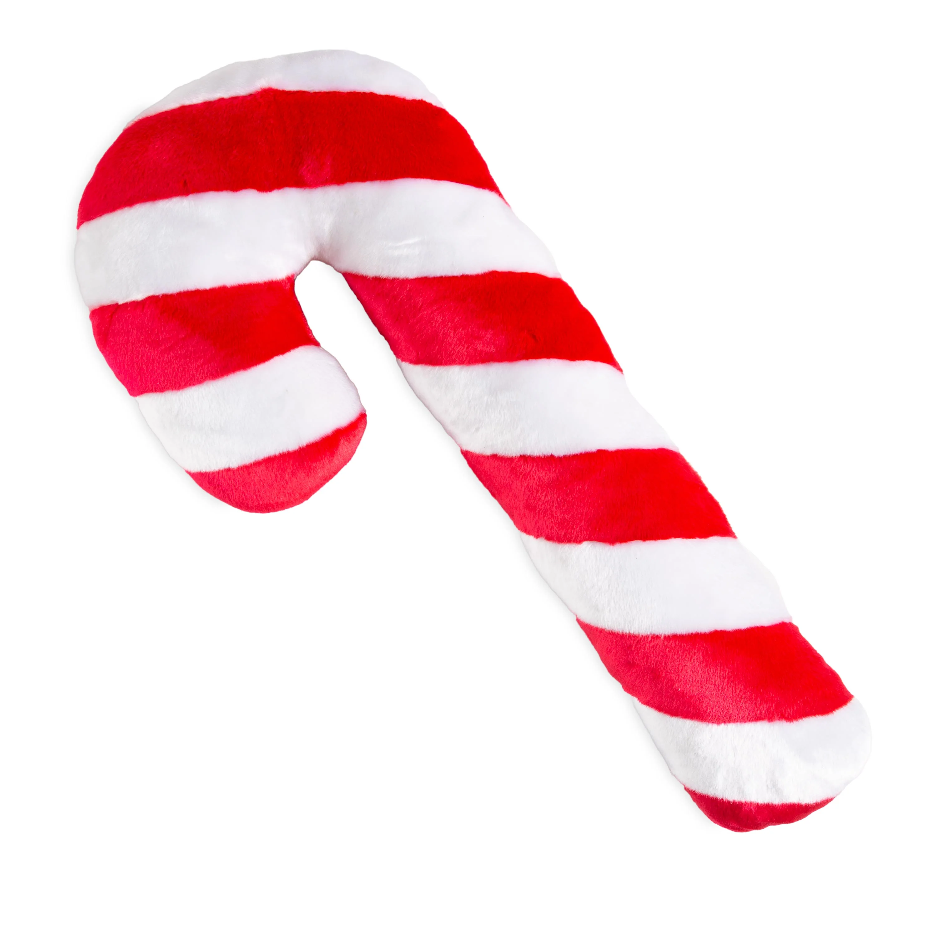 Candy Cane Plush Cuddle Holiday Body Pillow - Image 2