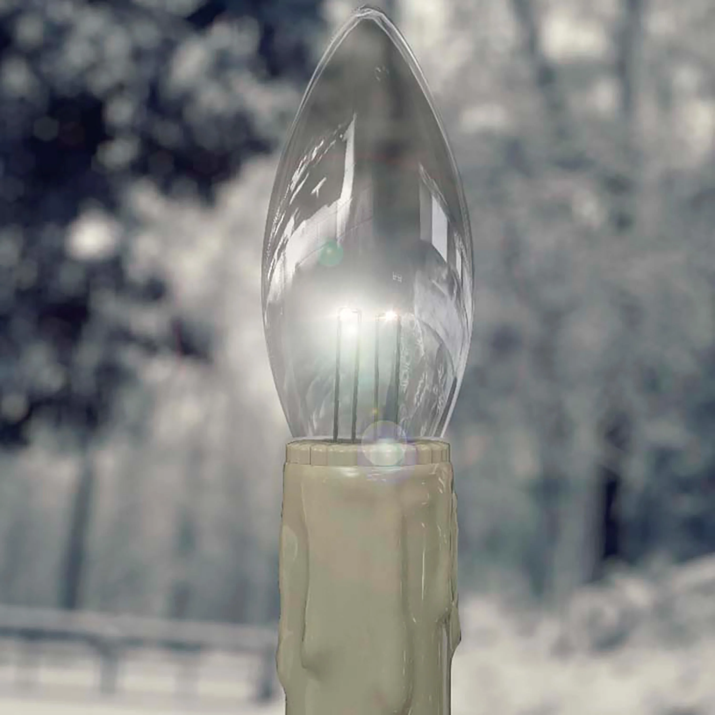 Adjustable Window Candle with Timer, Set of 4 - Image 6