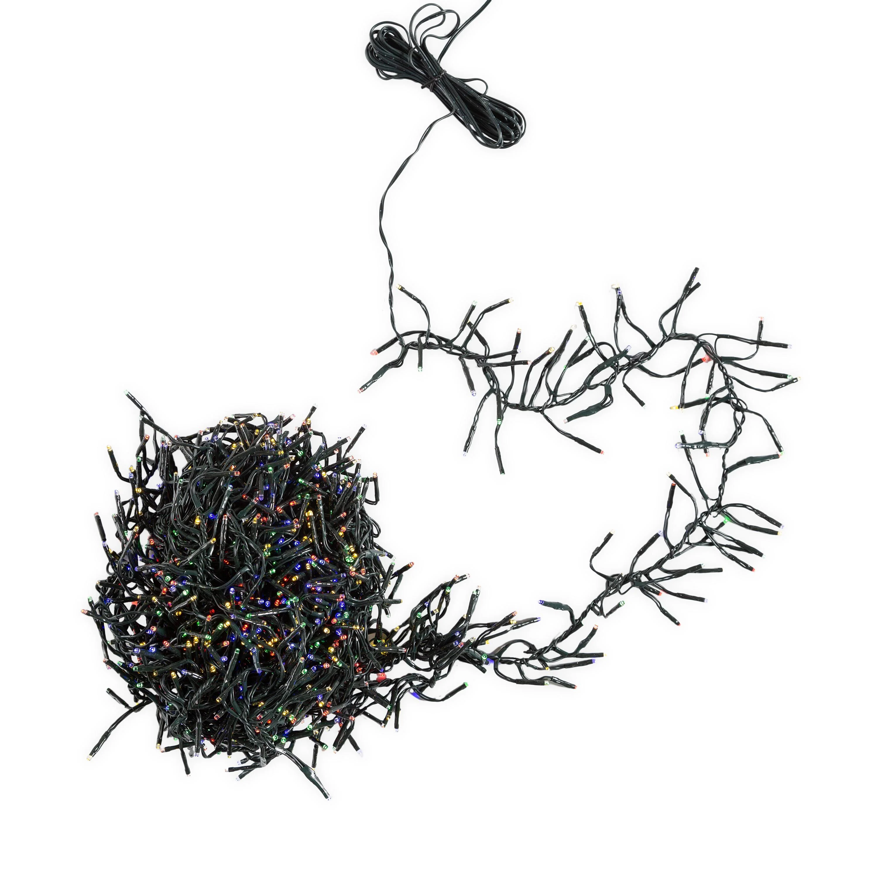 Indoor/Outdoor Electric Cluster Lights with 1128 Multi-Color LEDs; 32'L - Image 4