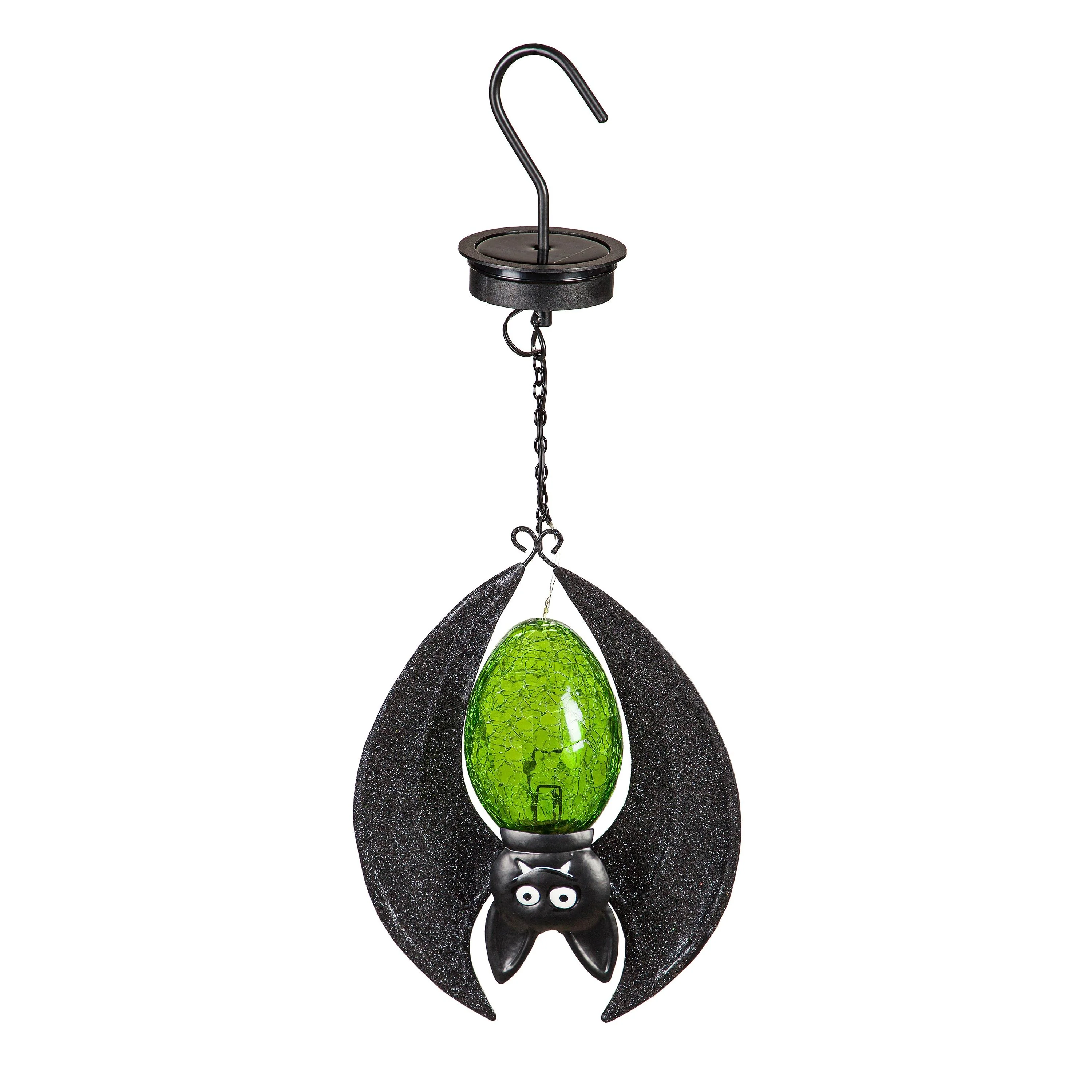 Solar Halloween Hanging Bats, Set of 3 - Image 5