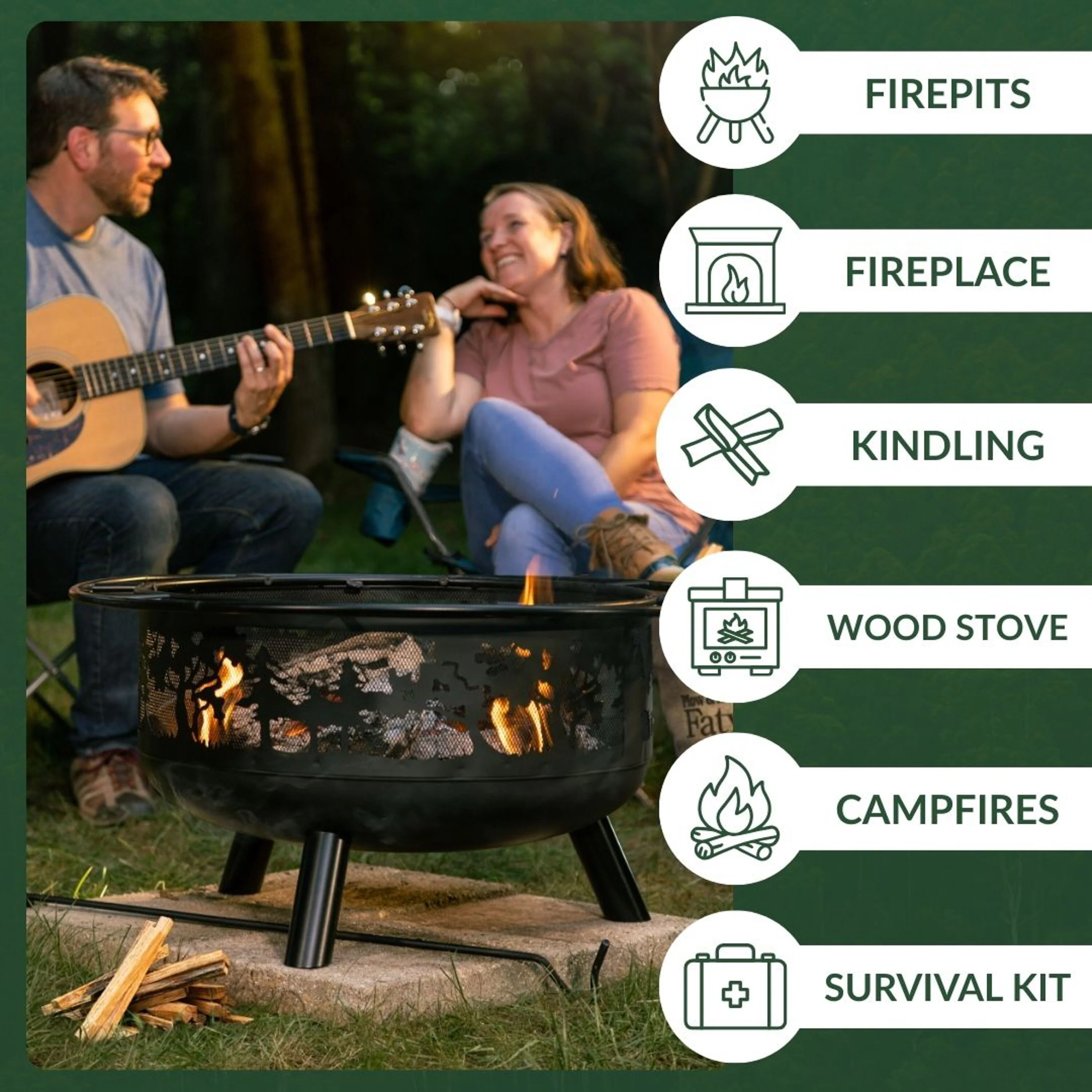 Fatwood Fire-Starter, 40 lb. Box - Image 10