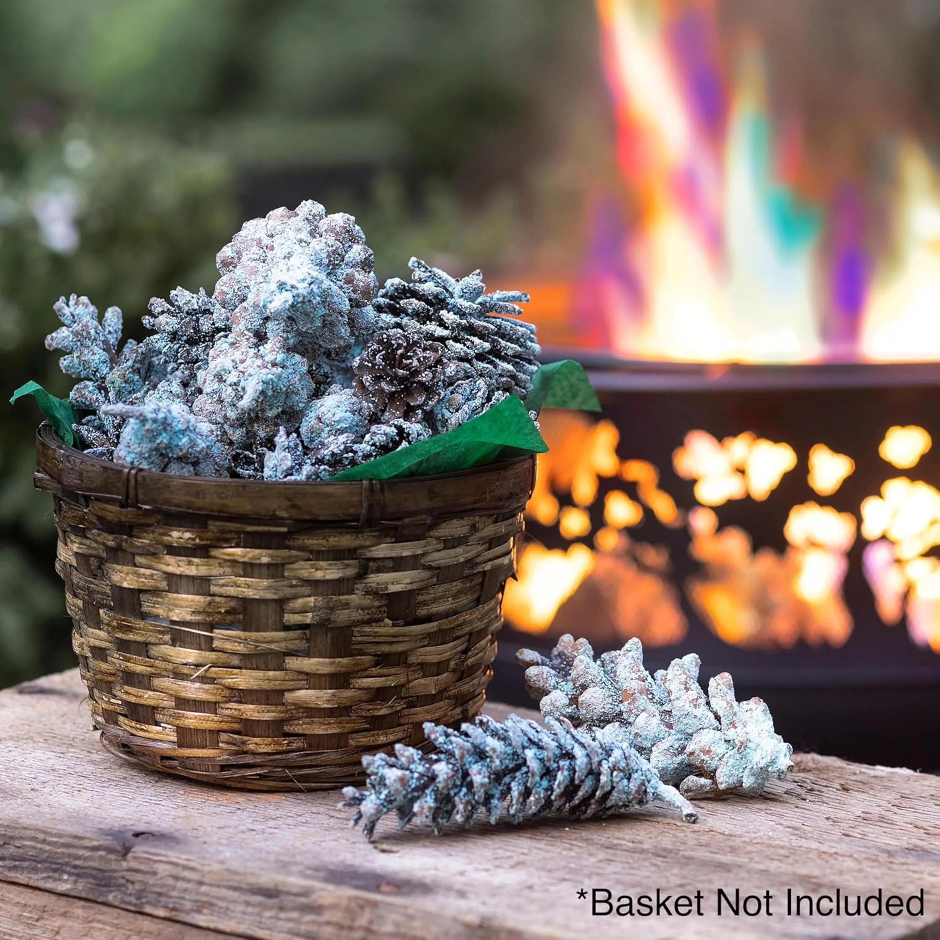 Color-Changing Fireplace Color Cones, 6 lb. Bag - Image 5